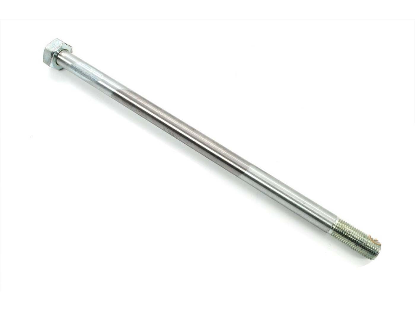Swingarm Axle Steel M10 X 204mm For Zündapp, GTS 50, KS CS, C 50 Sport, Super, Super Combinette, Sport Combinette