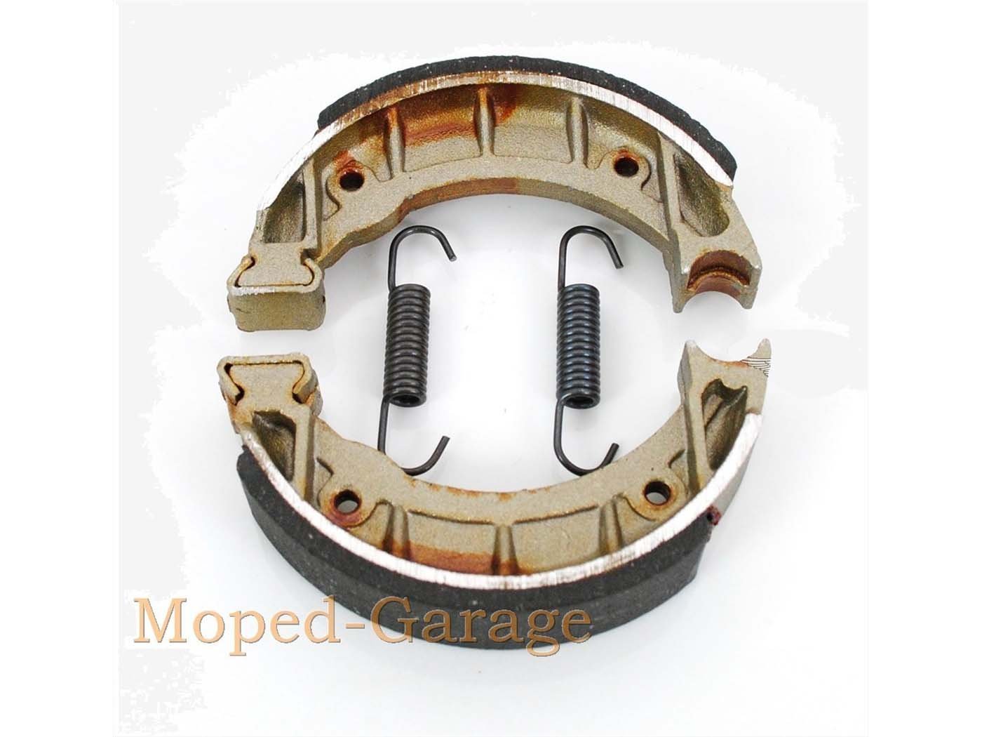 Brake Pad Set 104x20mm With Springs For Zündapp ZR, ZX, Kreidler, Hercules, Puch, Tomos A 35, 55