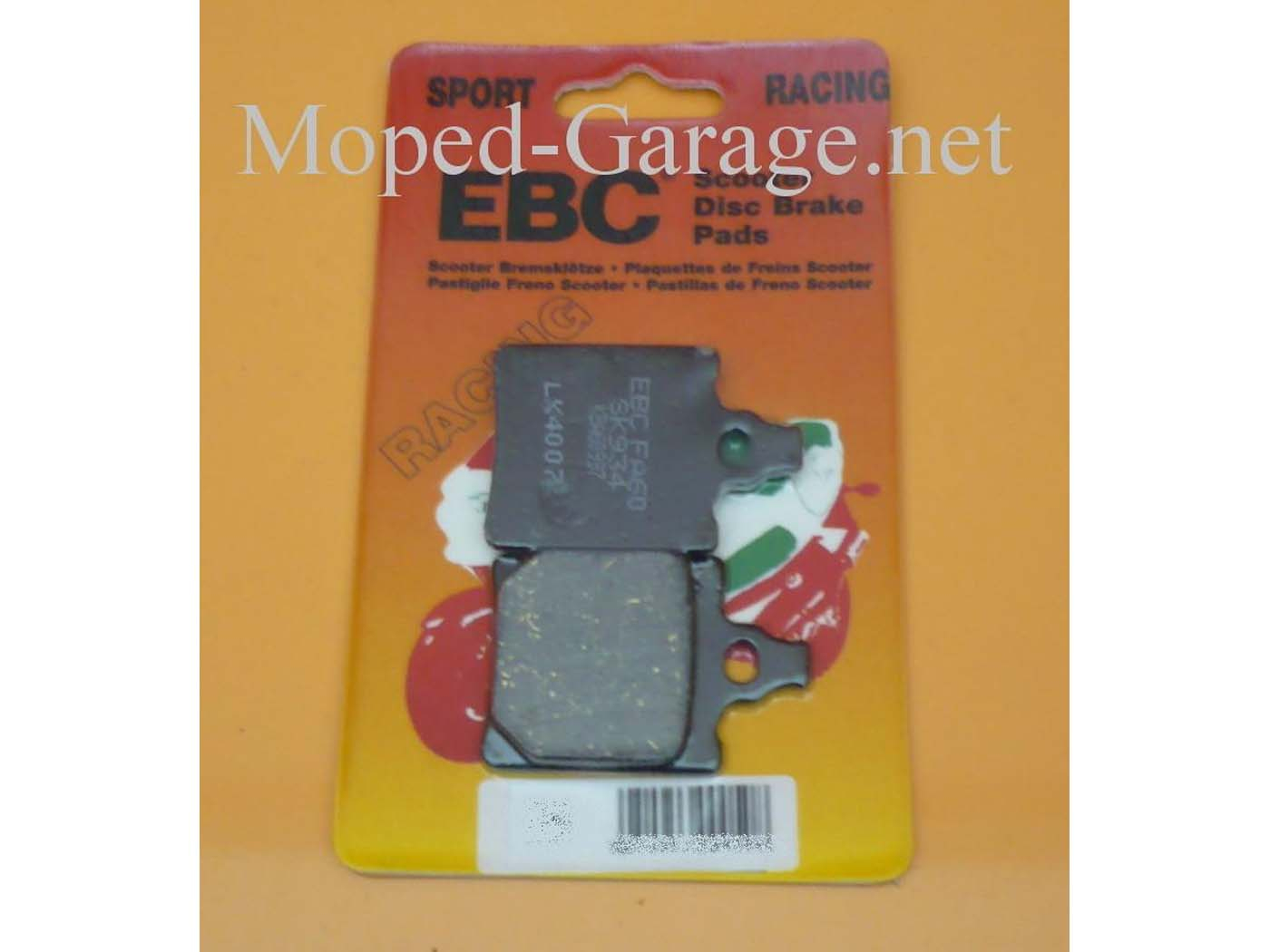 Disc Brake Pads For Zündapp KS 80 Super + Sport 530