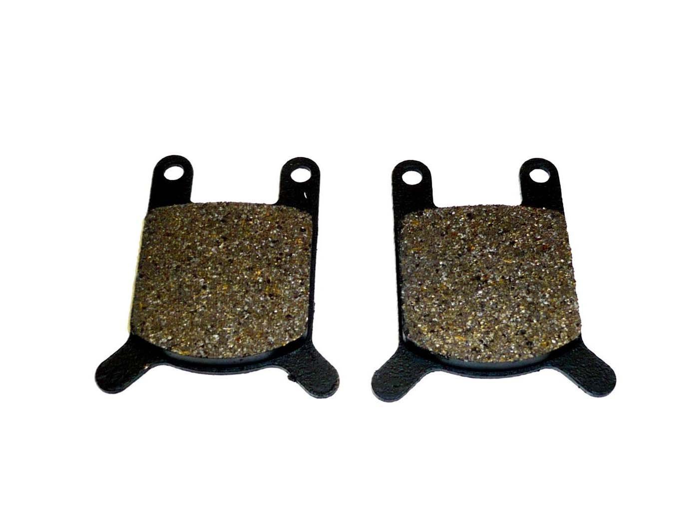 Brake Pad Set 2 Pieces For Zündapp KS 80, 80 Touring, Kreidler, Hercules, Puch
