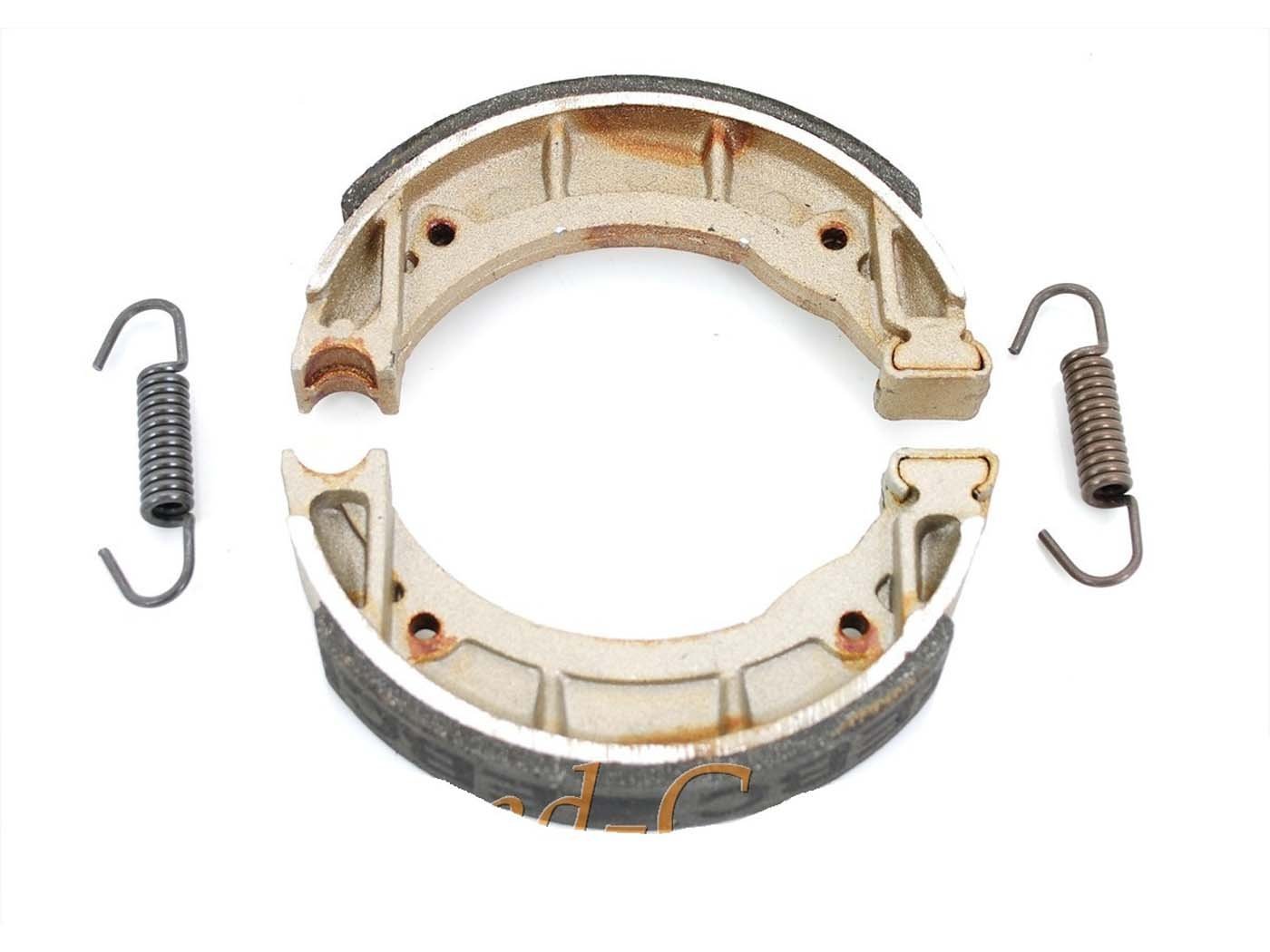 Brake Pads EBC 118mm X 20mm With Springs For Zündapp ZD 10, 20, 30, 40