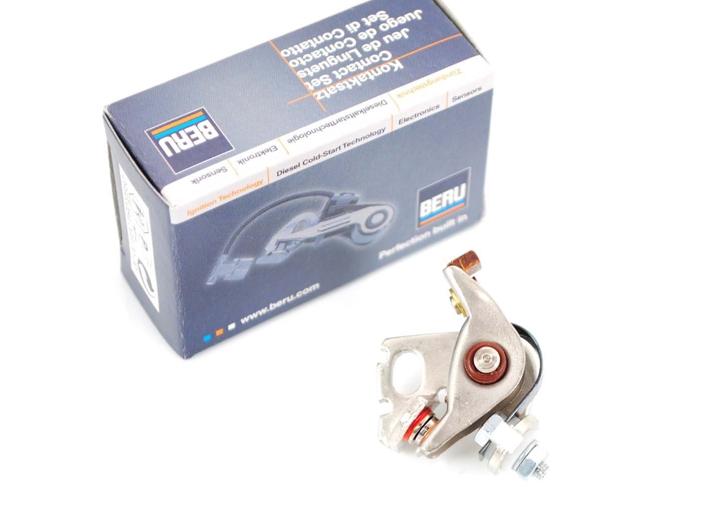 Ignition Contact Beru Metal For BERU, Zündapp Bergsteiger M 25, 50, R 50 Scooter, Automatic Moped, ZA, ZB, ZD 10, 20, TS, ZR CS, CX, Hai, GTS, C, Kreidler Florett, Flory, Hercules MX 1, Prima, Puch Moped