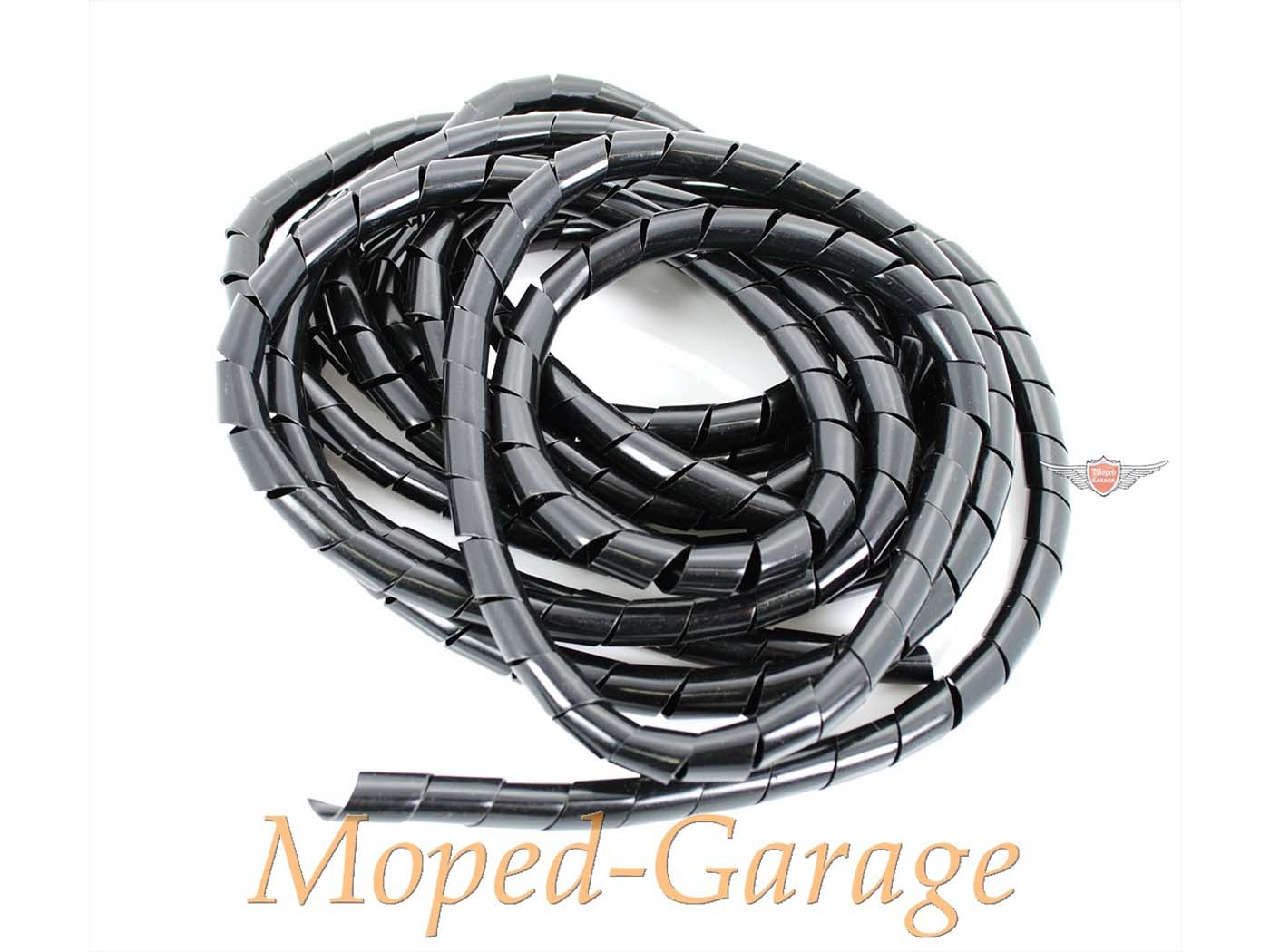 Spiral Hose Plastic 8mm Black 5 M For Zündapp, Kreidler, Hercules, Puch, DKW, KTM, NSU, Simson, Moped, Moped, Mokick, Motorcycle