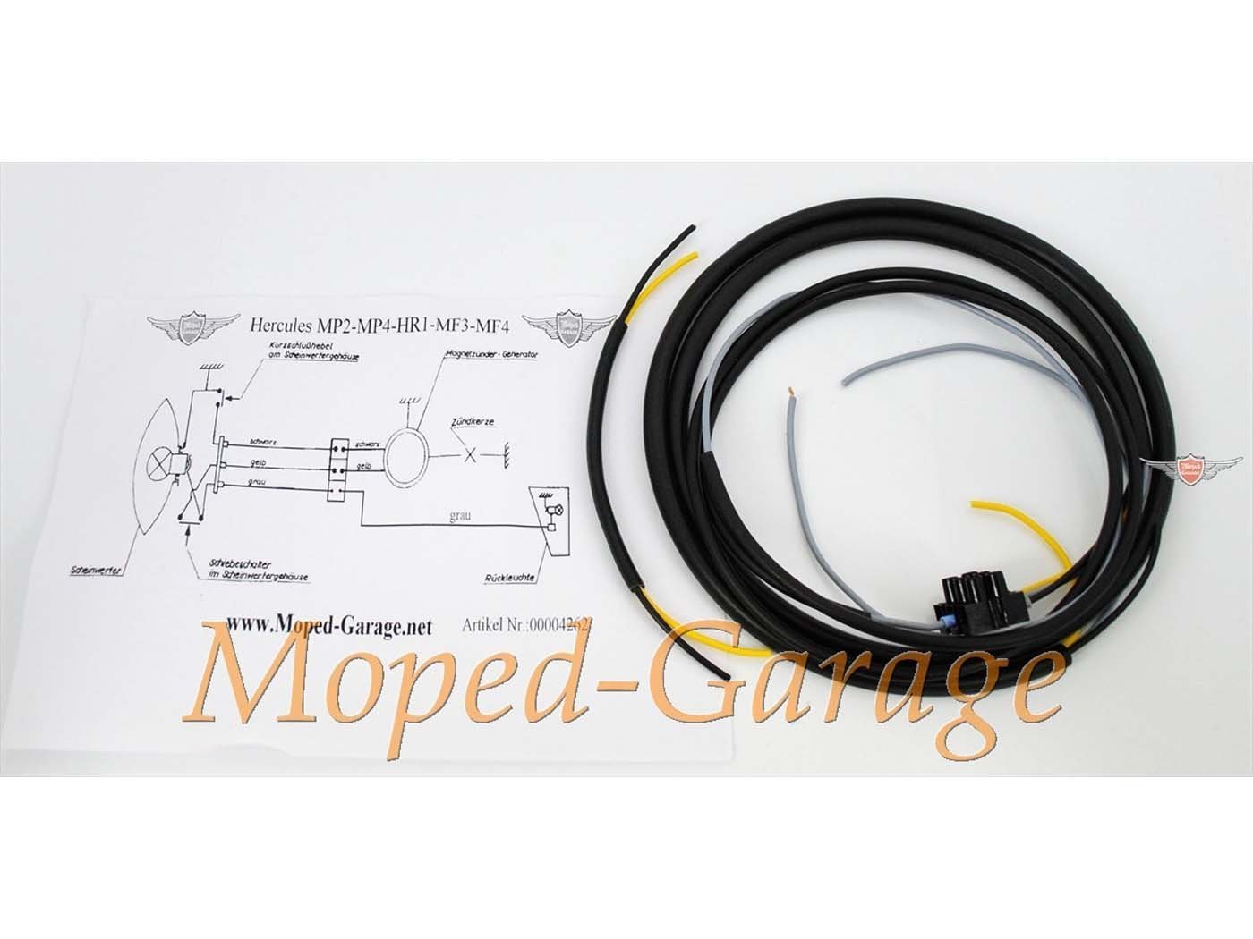 Wiring Harness, Installation/wiring Diagram For MP 2, 4, HR 1, MF 3, 4