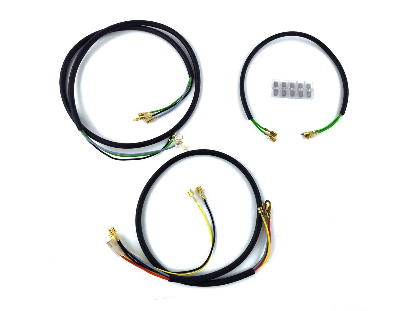 Wiring Harness Complete Black For Zündapp, ZD 40