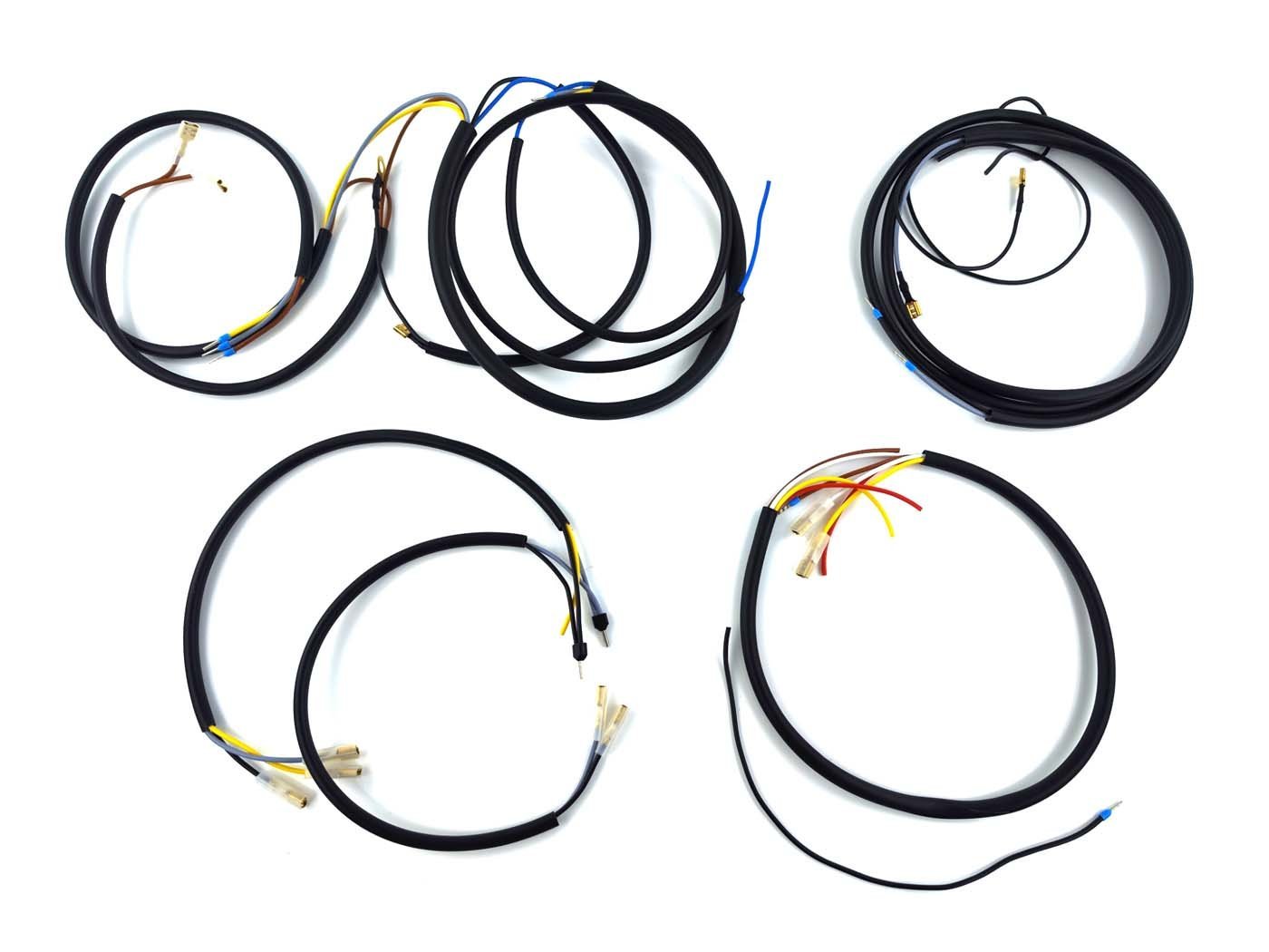Black Wiring Harness For Hercules K 50 RE, SE