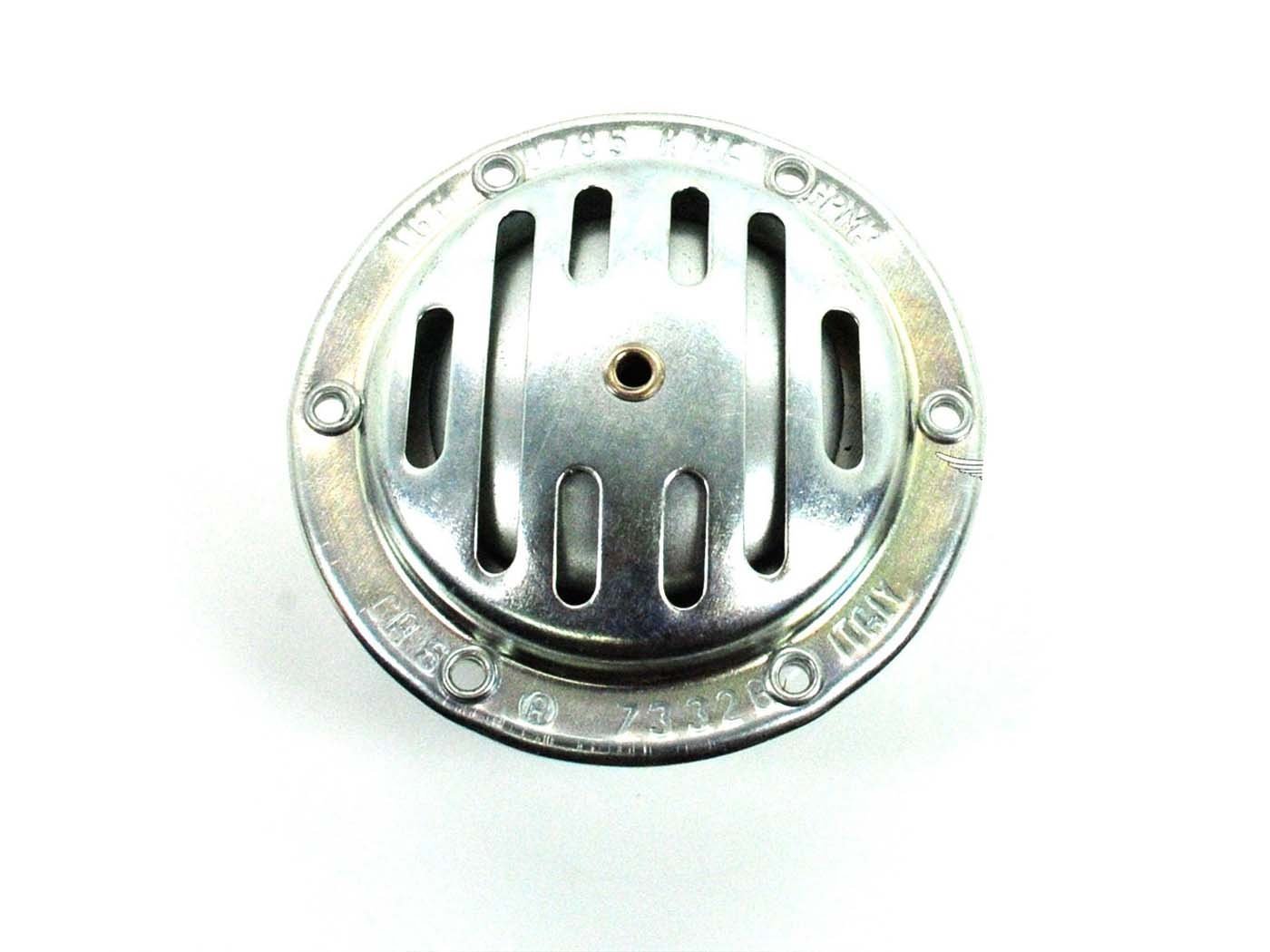 Horn Alternating Current 6V 15-18W 52mm Stainless Steel For Kreidler Florett, Zündapp, Hercules, Puch