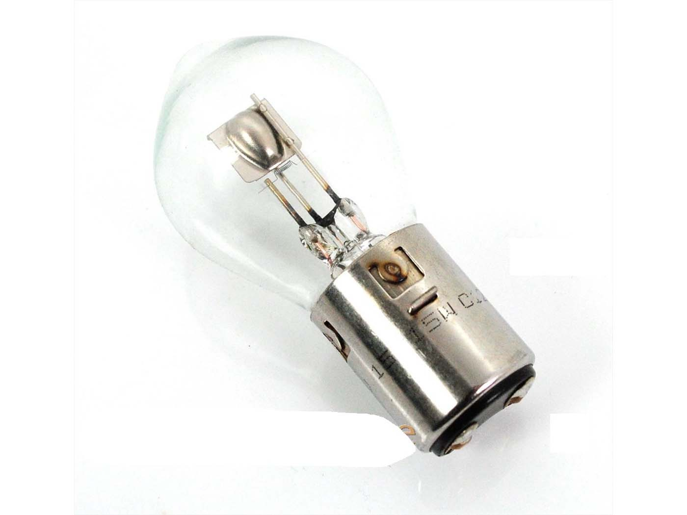 Headlight Bulb 6 Volt 25/25 Watt For Zündapp R 50 Scooter Type 561, Kreidler Florett, Hercules