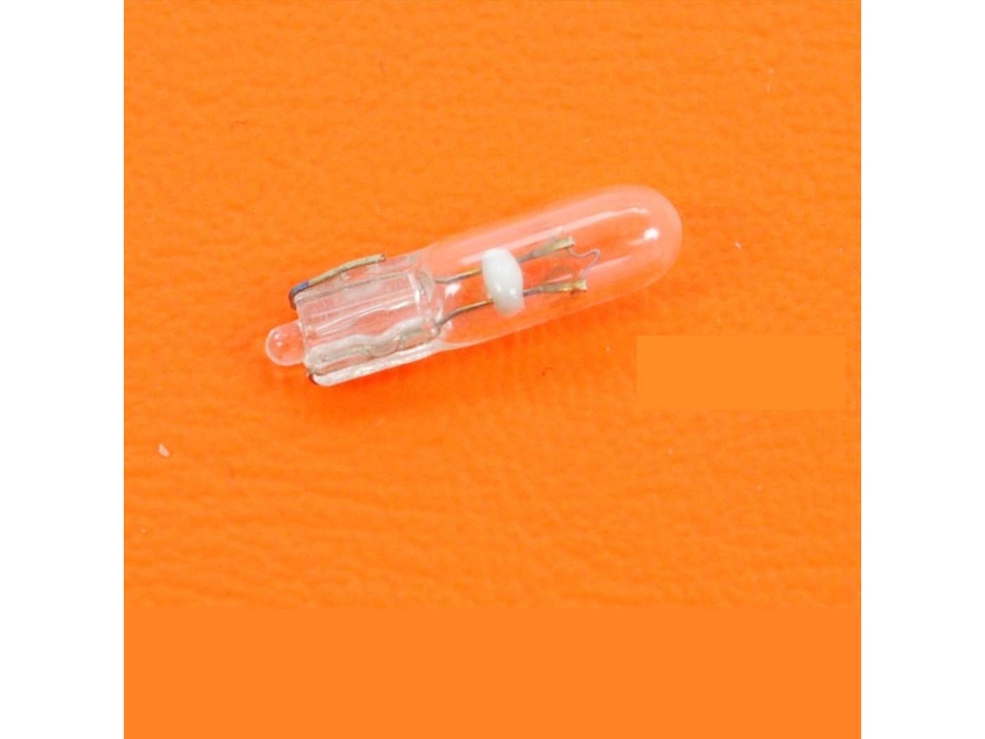 Glass Base Bulb 6 Volt 1.2 Watt Sofitte 2mm