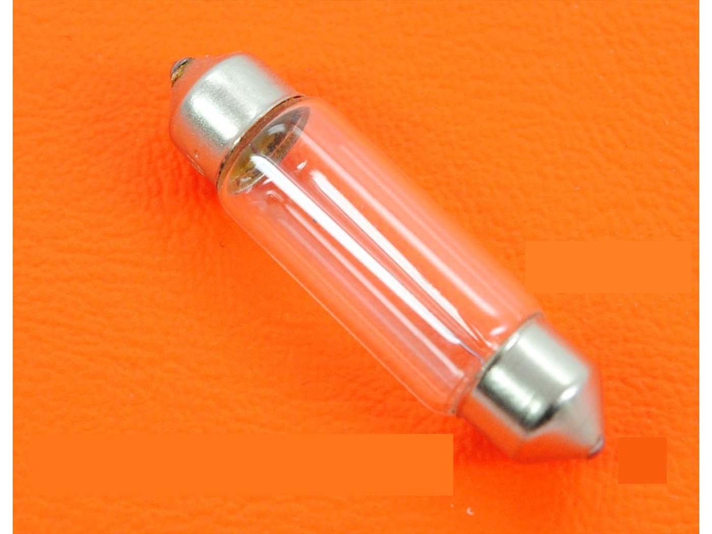 Rear Light Bulb ULO 6 Volt 10 Watt 10,5 X 38mm For Zündapp, Kreidler, Hercules, Puch