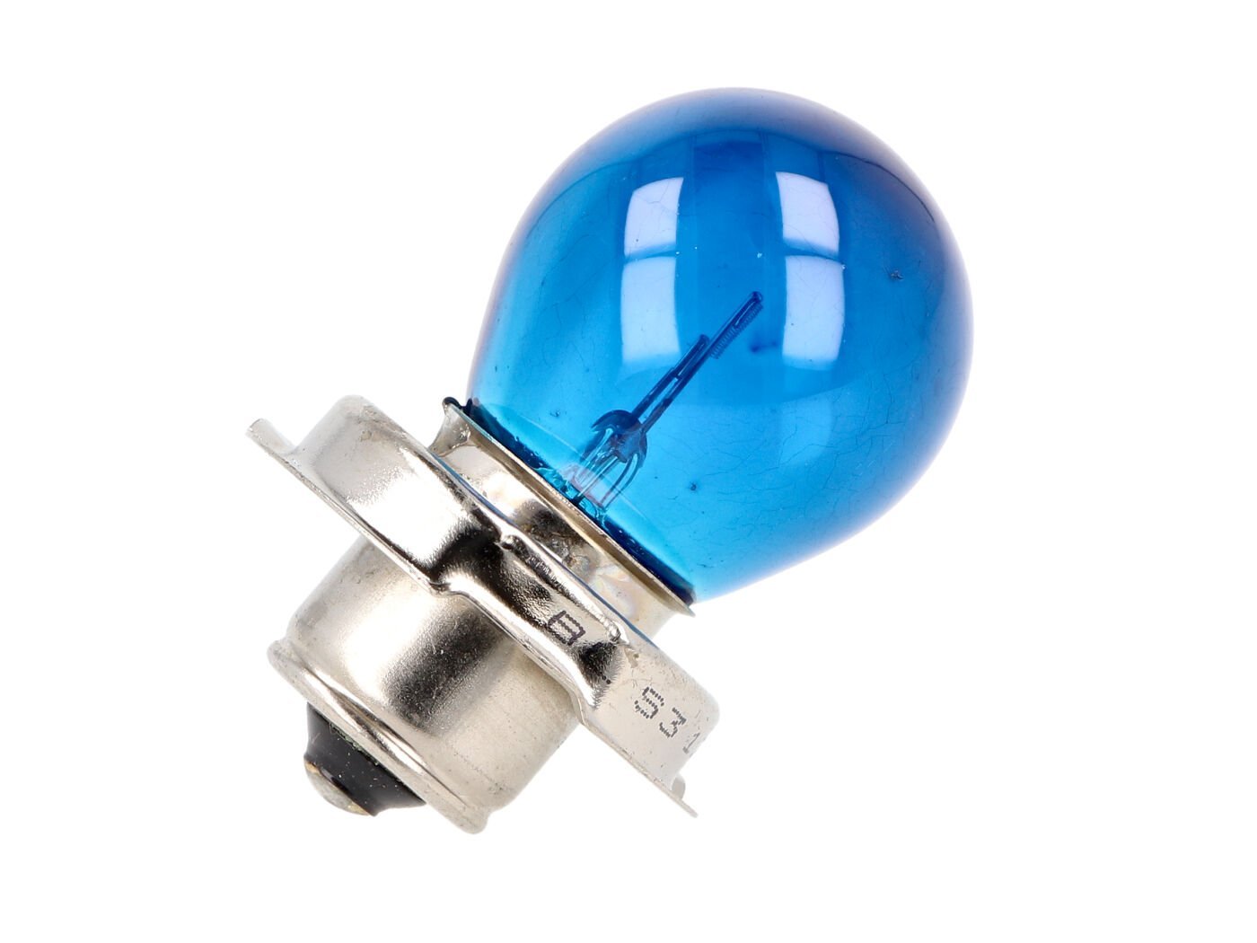 Bulb 12V 15W P26s Blue Headlight