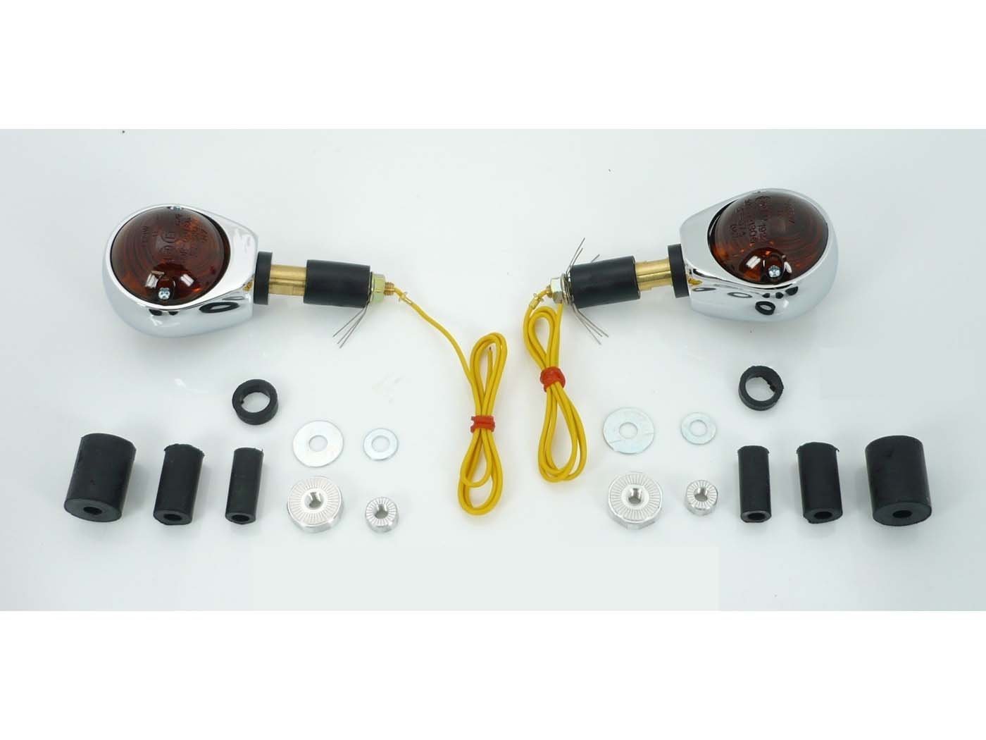 Blinker Halogen Bulbs 11-22mm 12 Volt 21 Watt For Harley, Chopper, Motorcycle Streetfighter, Vintage Car, Classic Conversion