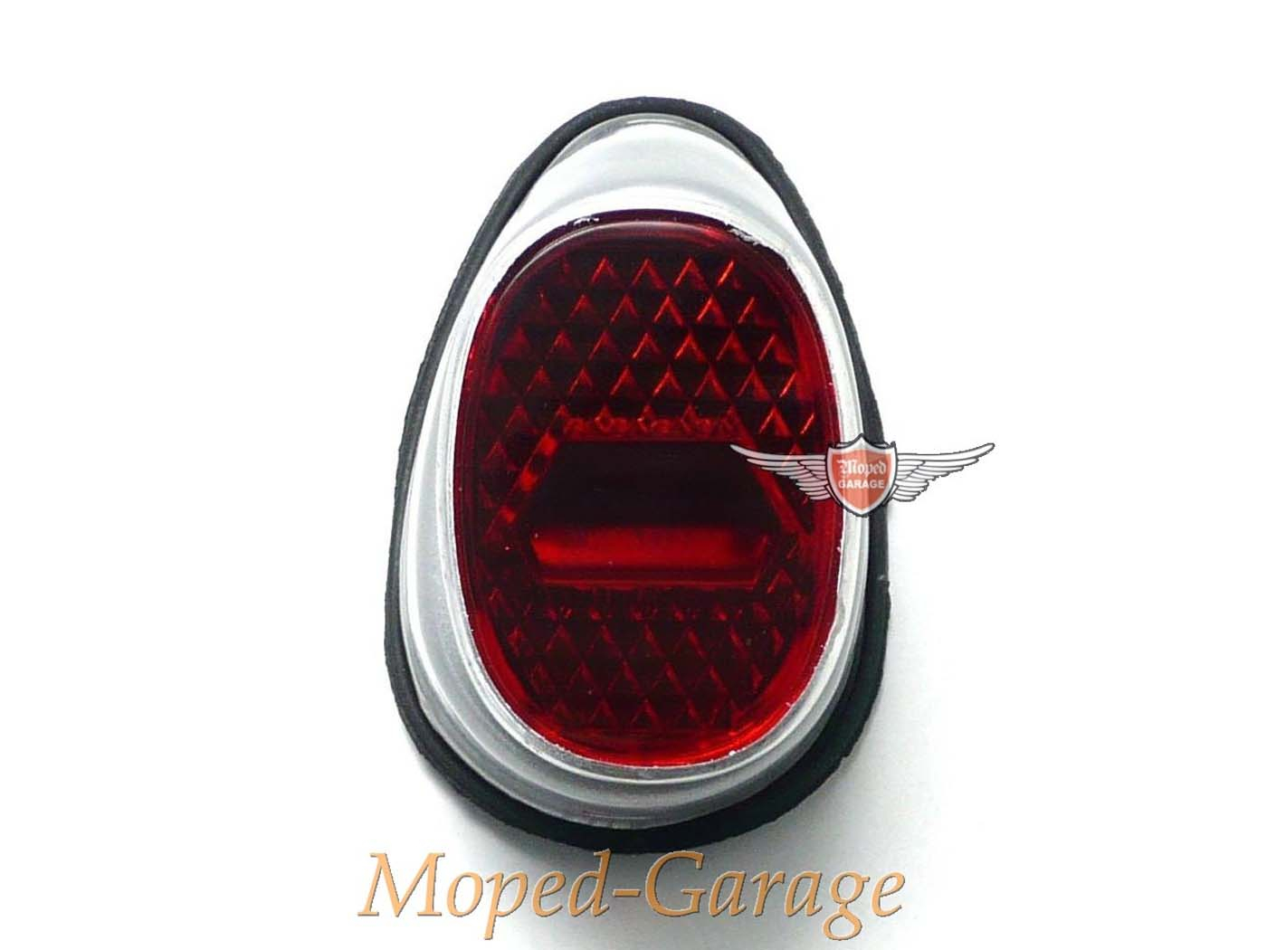 Tail Light Without Brake Light For 50s / 60s Moped, Mokick Miele, DKW, NSU