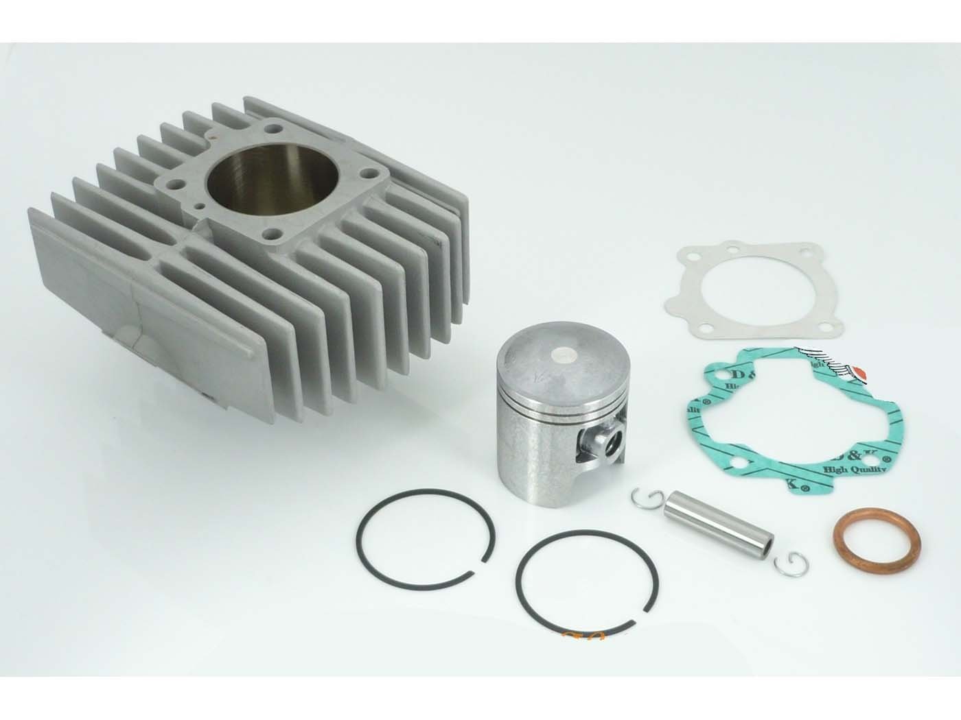 Cylinder Kit Aluminum 70cc Nicasil 46mm Piston Complete Set For Honda, Camino PX, PXR