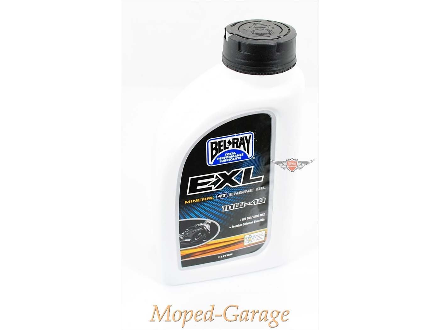 Engine Oil BEL RAY EXL 10W40 High Performance 1 Liter For 4-stroke Motorcycle Engine