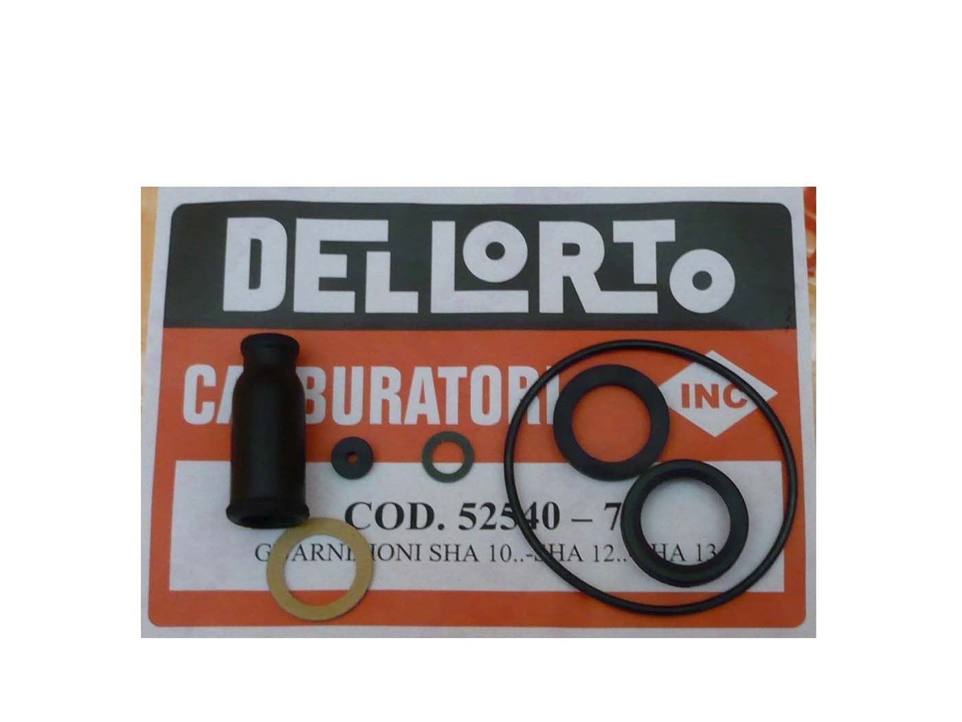 Gasket Set Carburetor DellÂ´Orto SHA For Dell `Orto, 10, 12, 13, Vespa, Piaggio, Garelli, Malagutti