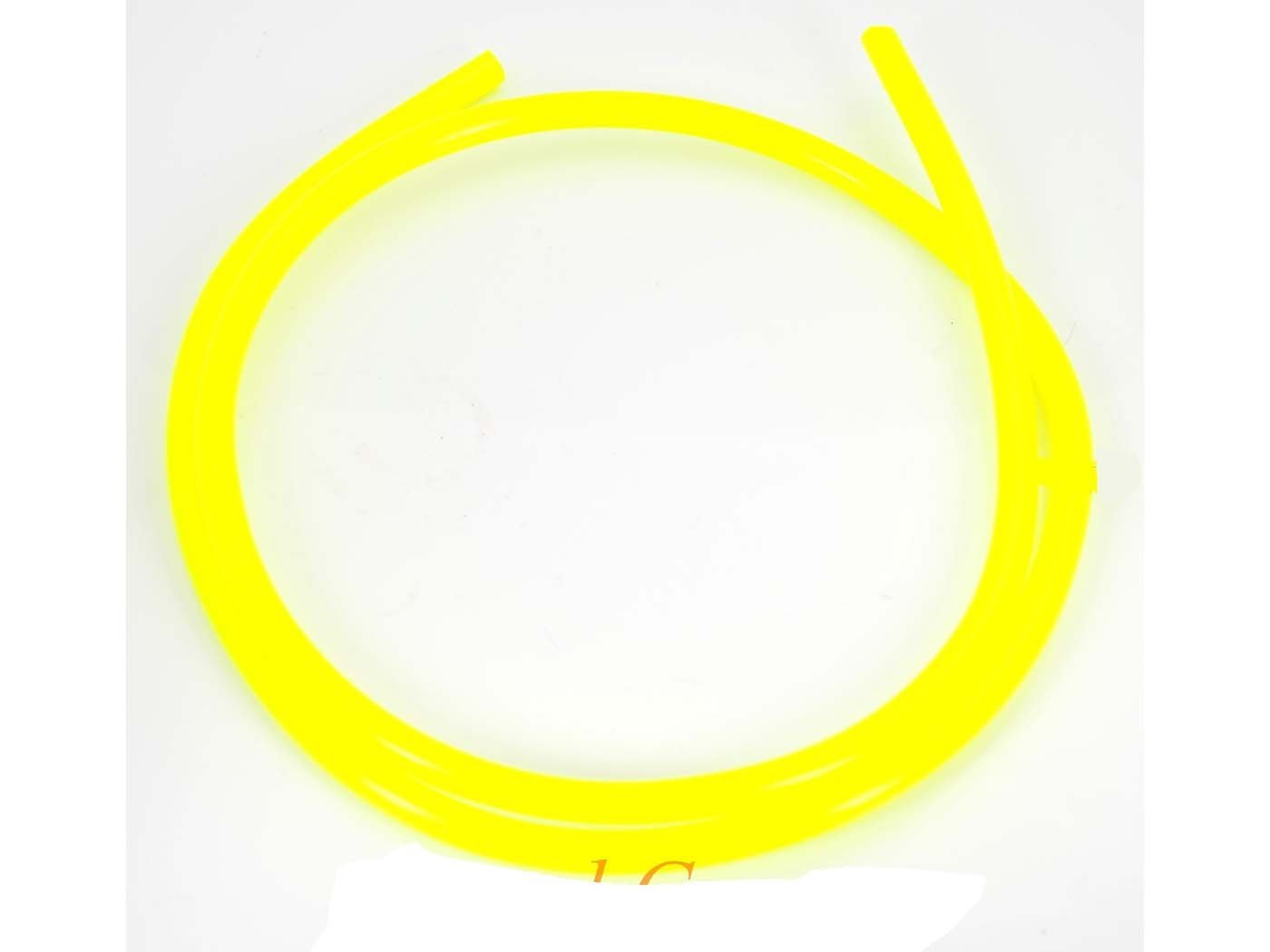 Petrol Hose Neon Yellow 1 Meter 5-6mm For Zündapp, Kreidler, Hercules, Puch, Simson, Moped, Moped