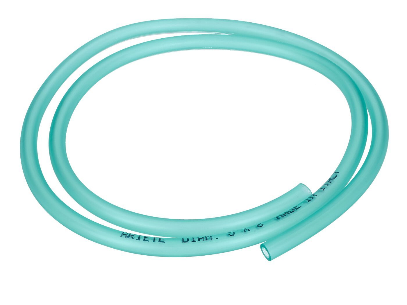 Petrol Hose Transparent Green 5x8mm 1m For Zündapp, Kreidler, Hercules, Puch, Simson, Moped, Mokick, Moped