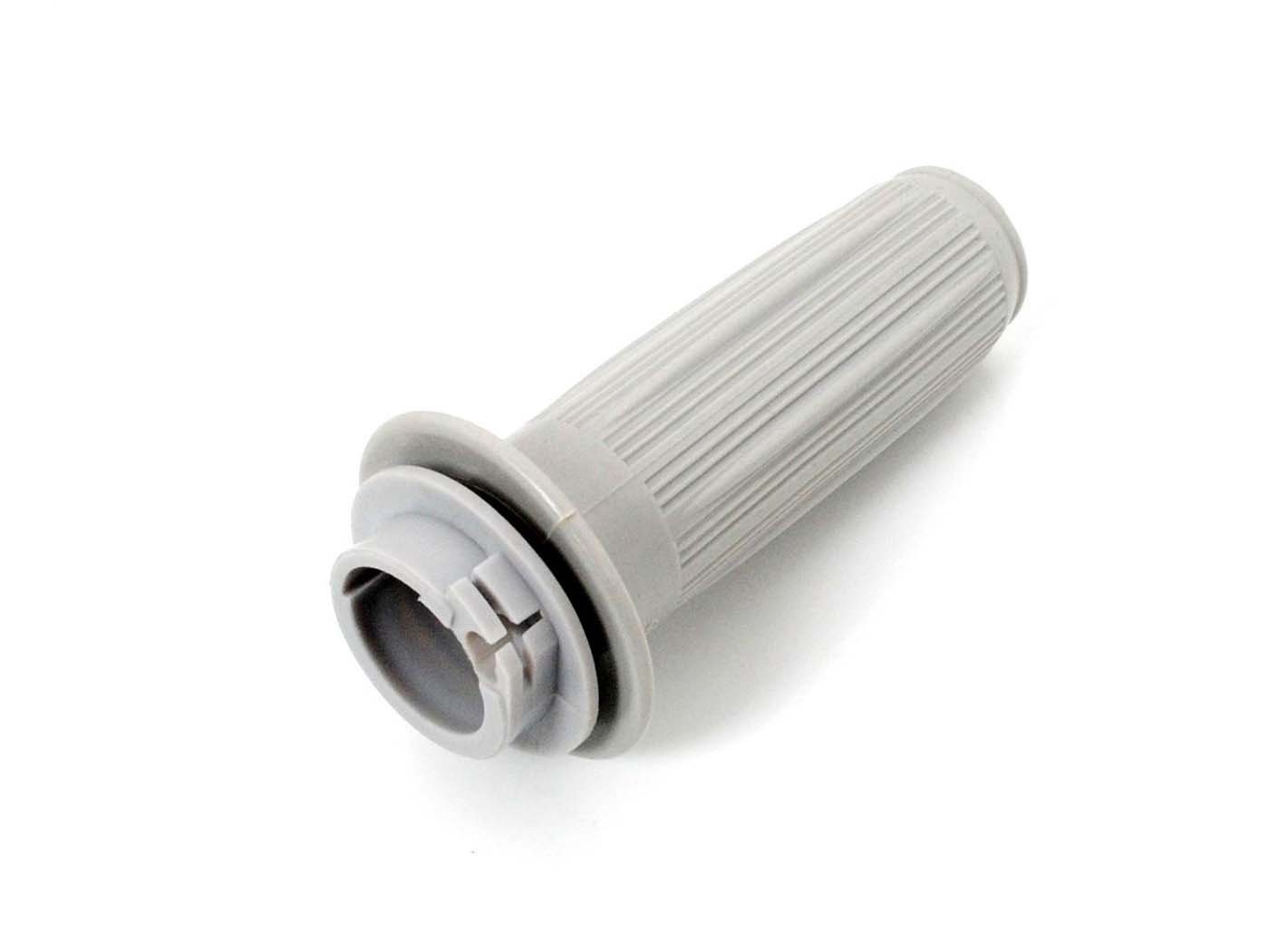 Throttle Grip Plastic Gray For Zündapp Bergsteiger C, CX, CS, KS, Automatic Moped, Moped Type 444, Kreidler, Puch, Hercules, KTM, Rixe