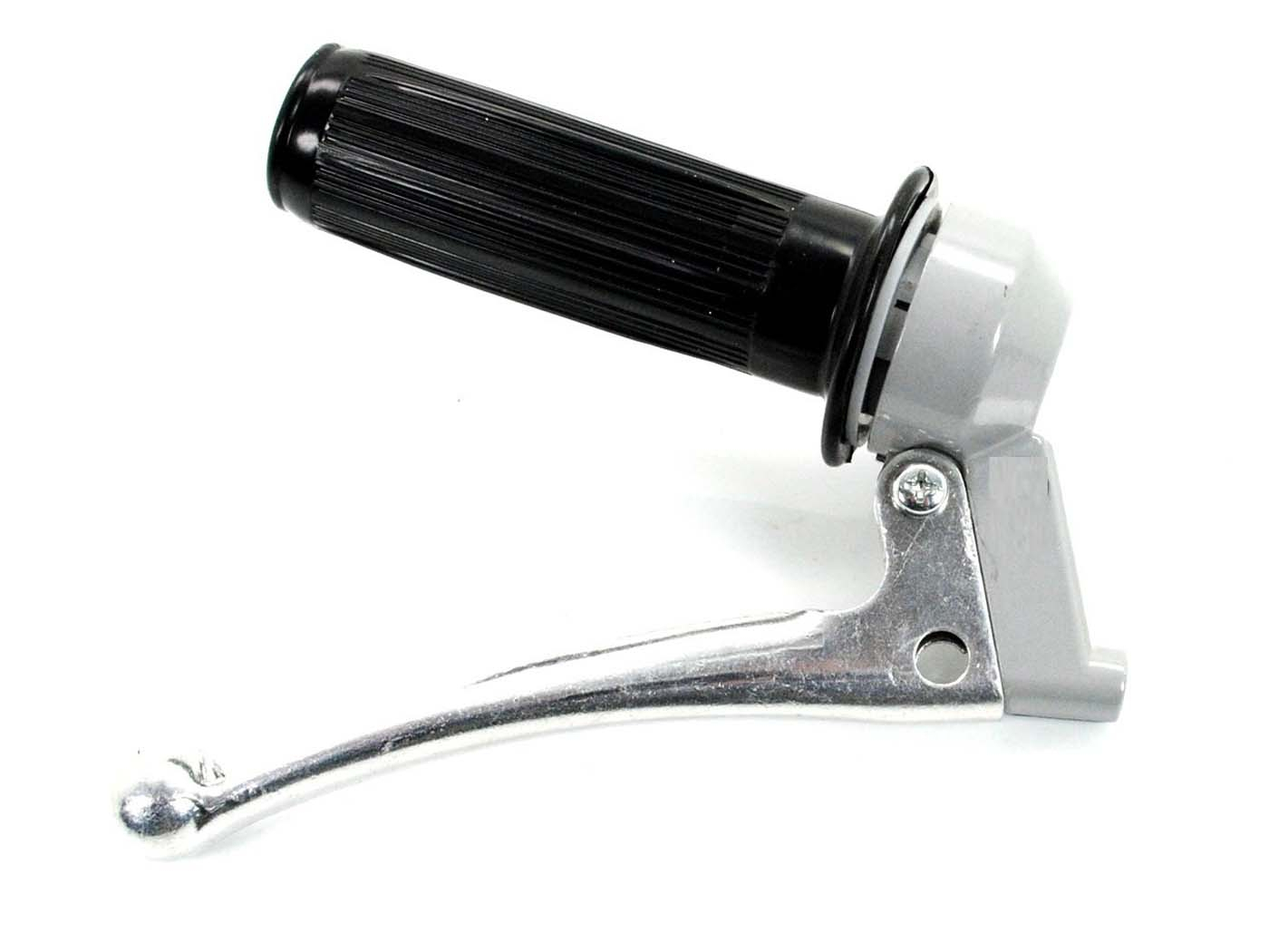 Throttle Grip Fitting 22mm Black Aluminum 105mm For Zündapp, Kreidler, Hercules, Puch, DKW, KTM Moped, Moped, Mokick