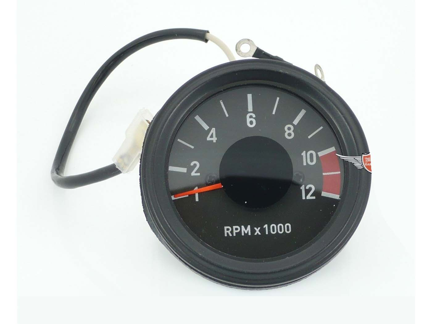 Buy now: Rev Counter 60mm 12,000 Rpm Round Sport Cockpit For Hercules K 50, Puch M50, Kreidler Florett, Zündapp C50, KS50 Rev Counter 60mm 12,000 Rpm Round Sport Cockpit For Hercules K 50, Puch M50, Kreidler Florett, Zündapp C50, KS50