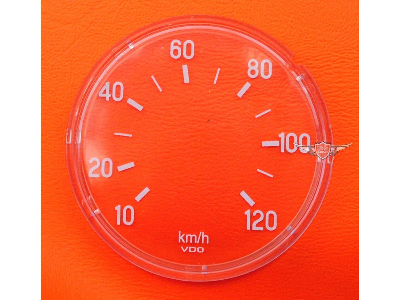 Speedometer Glass 120 Km/h For Kreidler Florett RS RMC Flory