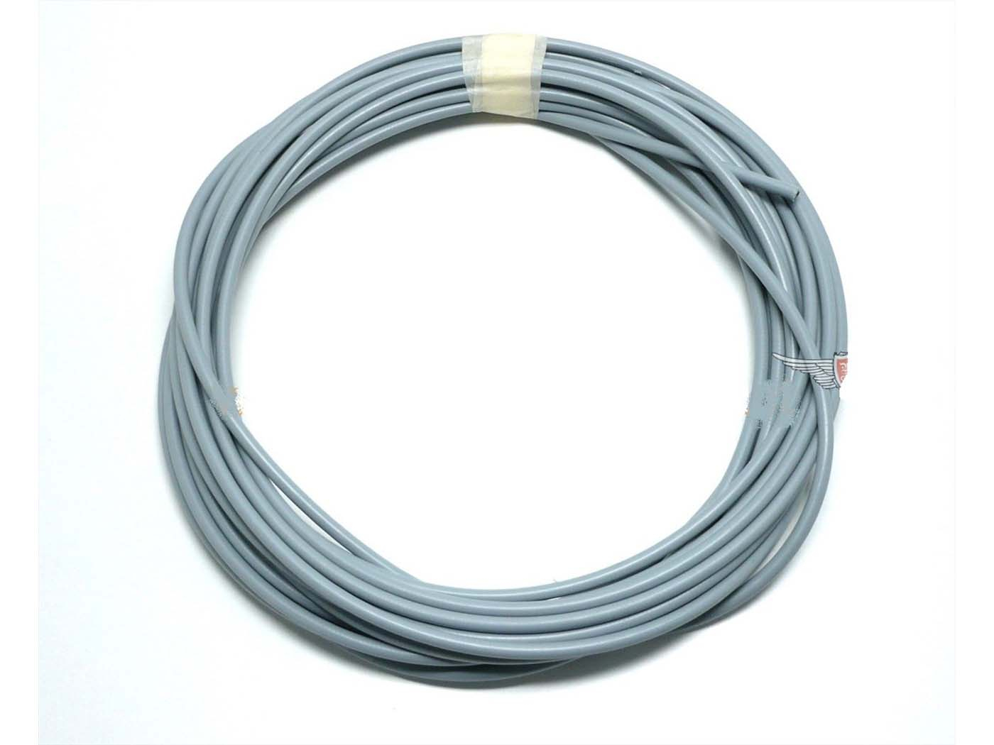 Cable Cover Gray 10m 2,6mm X 5mm For Hercules K 50 RE SE RL SL, 220, 219, Prima, M, Zündapp GTS KS C Super, Sport, Bergsteiger M 25 50, R Roller, Super Combinette, Sport Kreidler Florett, Flory MF MP, Puch VS DS VZ Ponny, KTM, Miele, Göricke, DKW, NSU