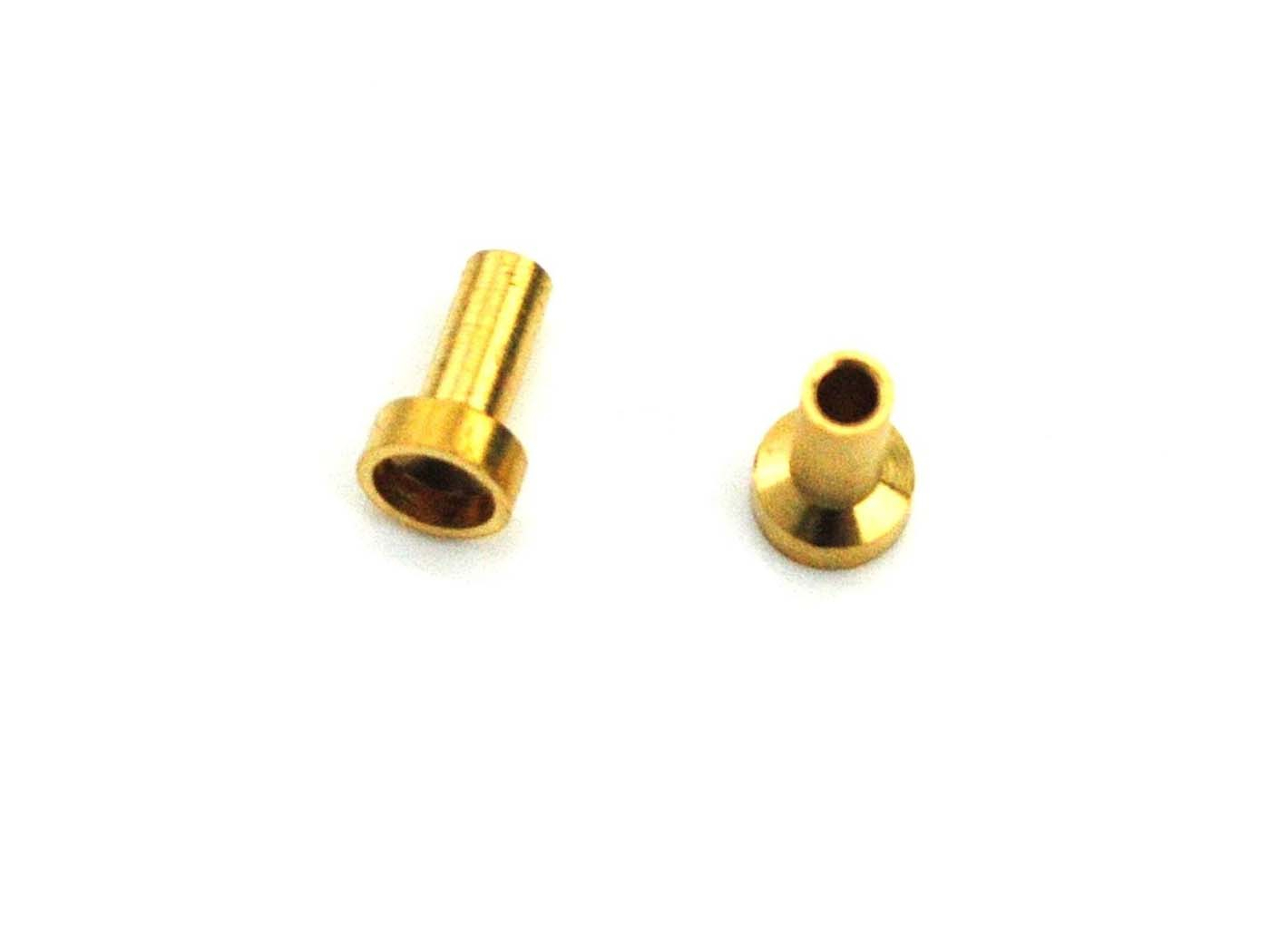 Soldering Nipple For Universal Cable Pulls - 6mm X 3.5mm Mount, 13mm Long, 2.3mm Hole