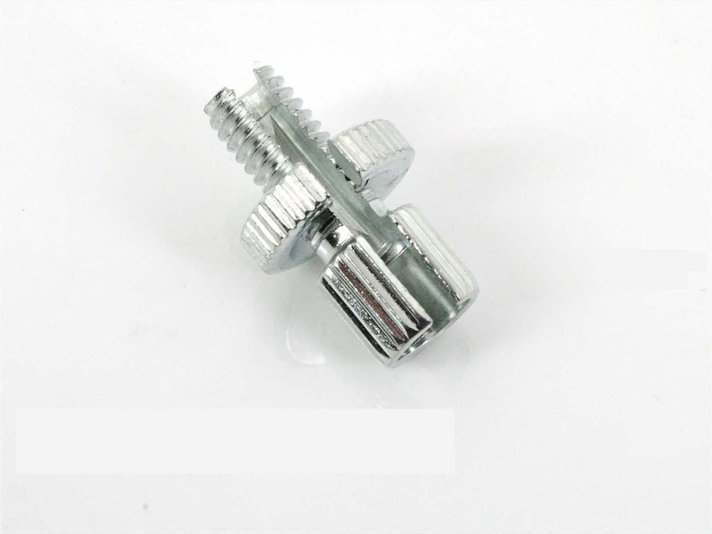 Adjusting Screw Knurl M8 X 20mm 8mm Guide 3mm Hole For Moped, Moped, Mokick