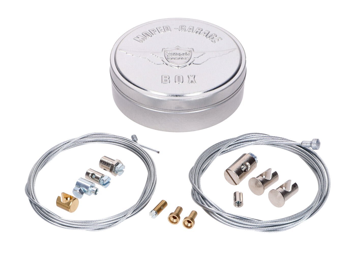 Cable Pull Repair Set 15-piece Sheet Metal Box Universal