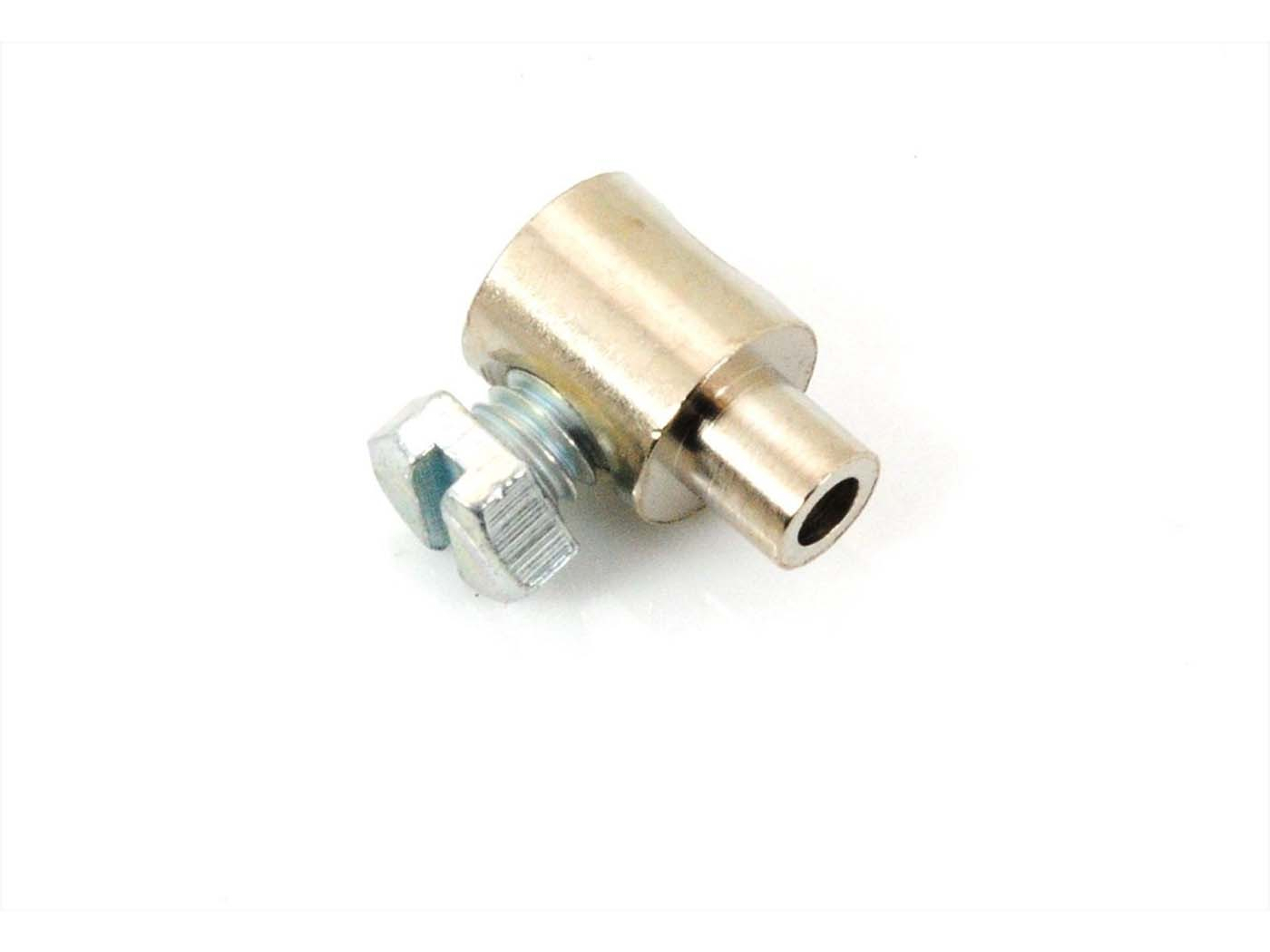 Screw Nipple Brass 7x10.5mm Bore 2.5mm For Zündapp, Kreidler, Hercules, Puch, Miele, DKW, NSU, KTM