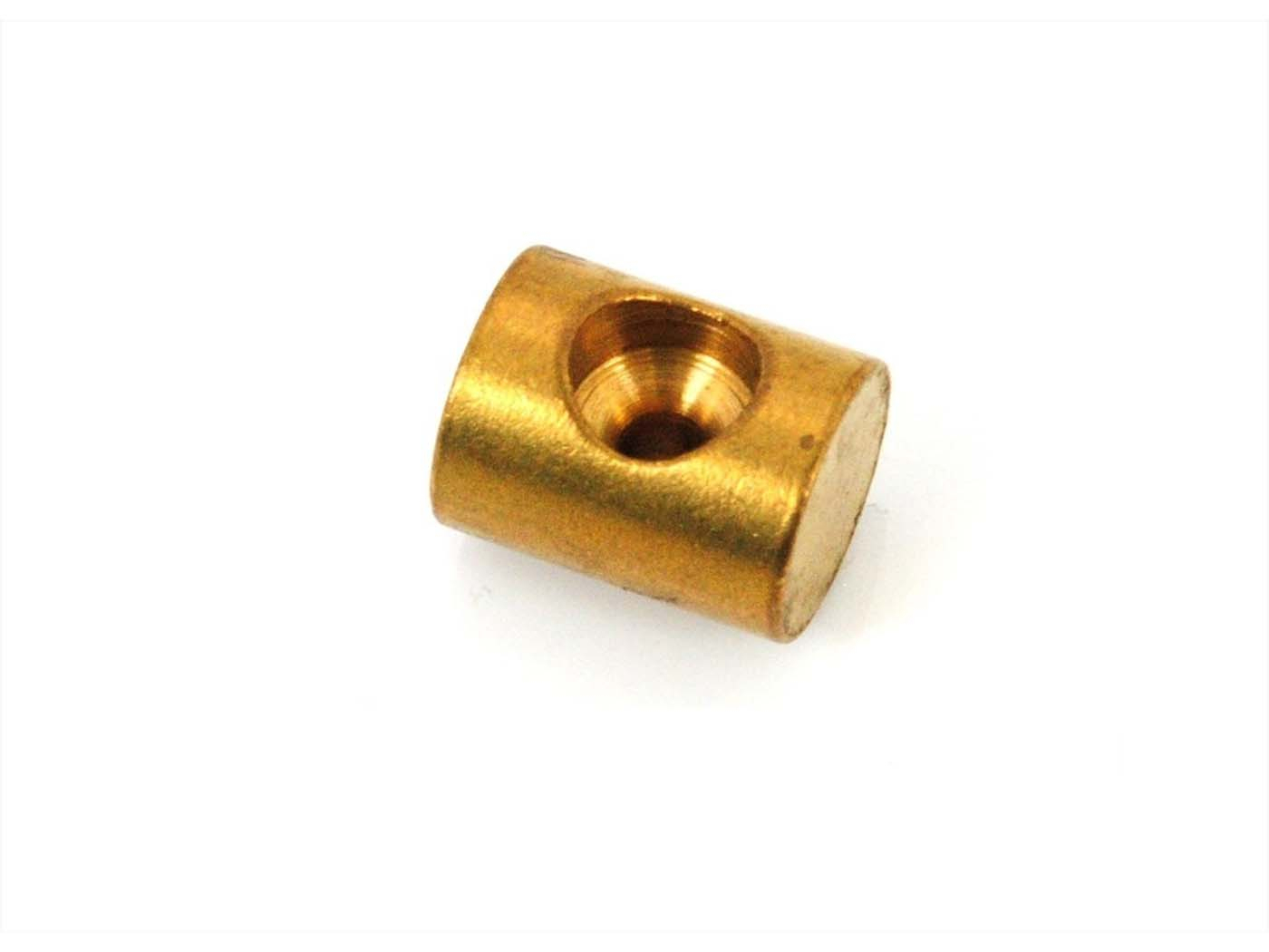 Soldering Nipple Brass 8x10mm Bore 2.2mm For Moped, Moped, Mokick