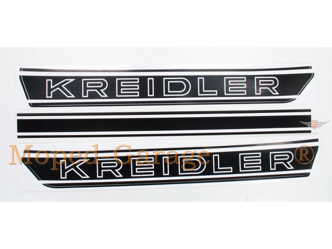 Tank Sticker Set White For Kreidler Florett RS RMC