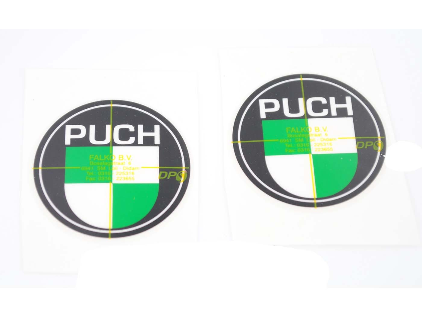 Tank Sticker 40mm Round For Puch