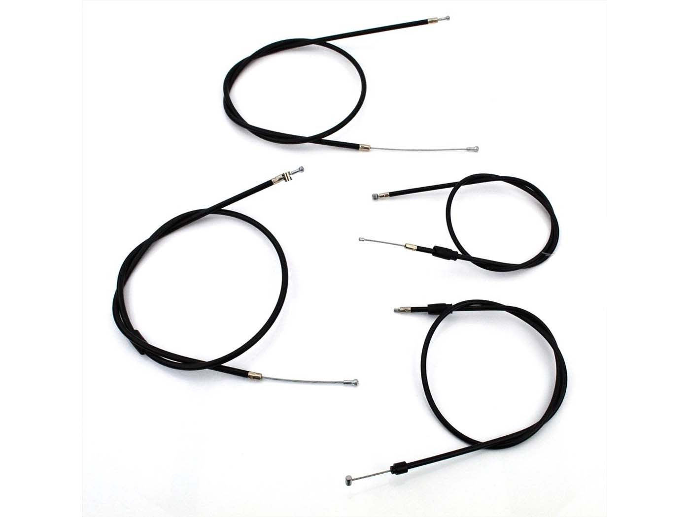 Cable Set 4 Parts For Simson S51, S53, S70