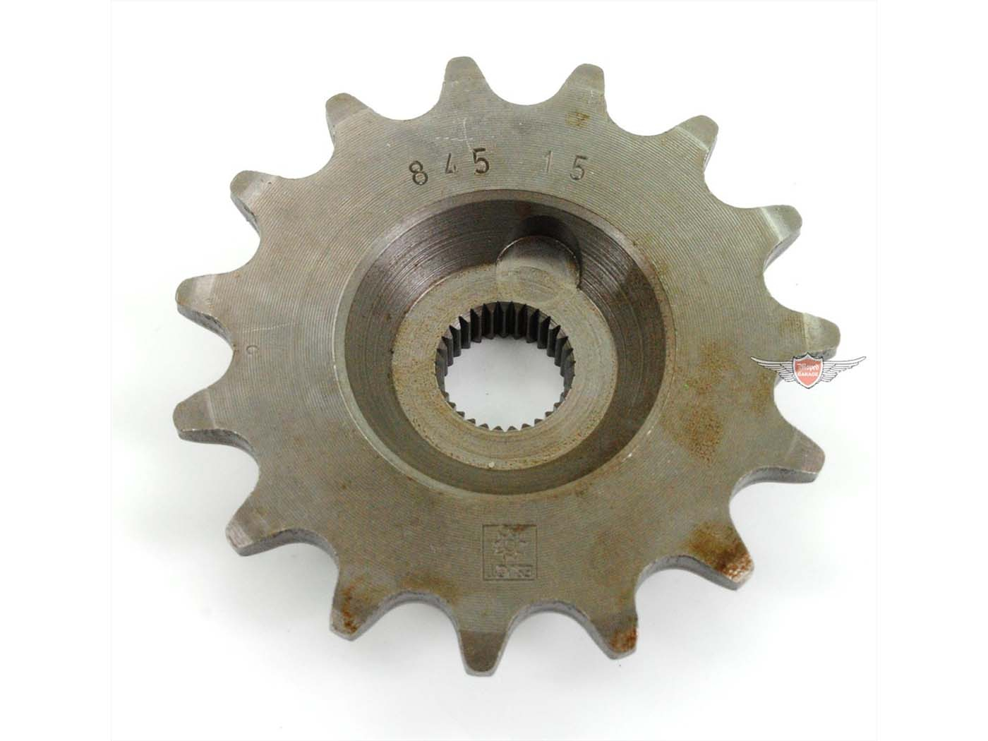 Chain Sprocket Esjot 15 Teeth Pitch 415 For CS 25, Hai C 50 Super, R 50, Sport Combinette, Super Falconette