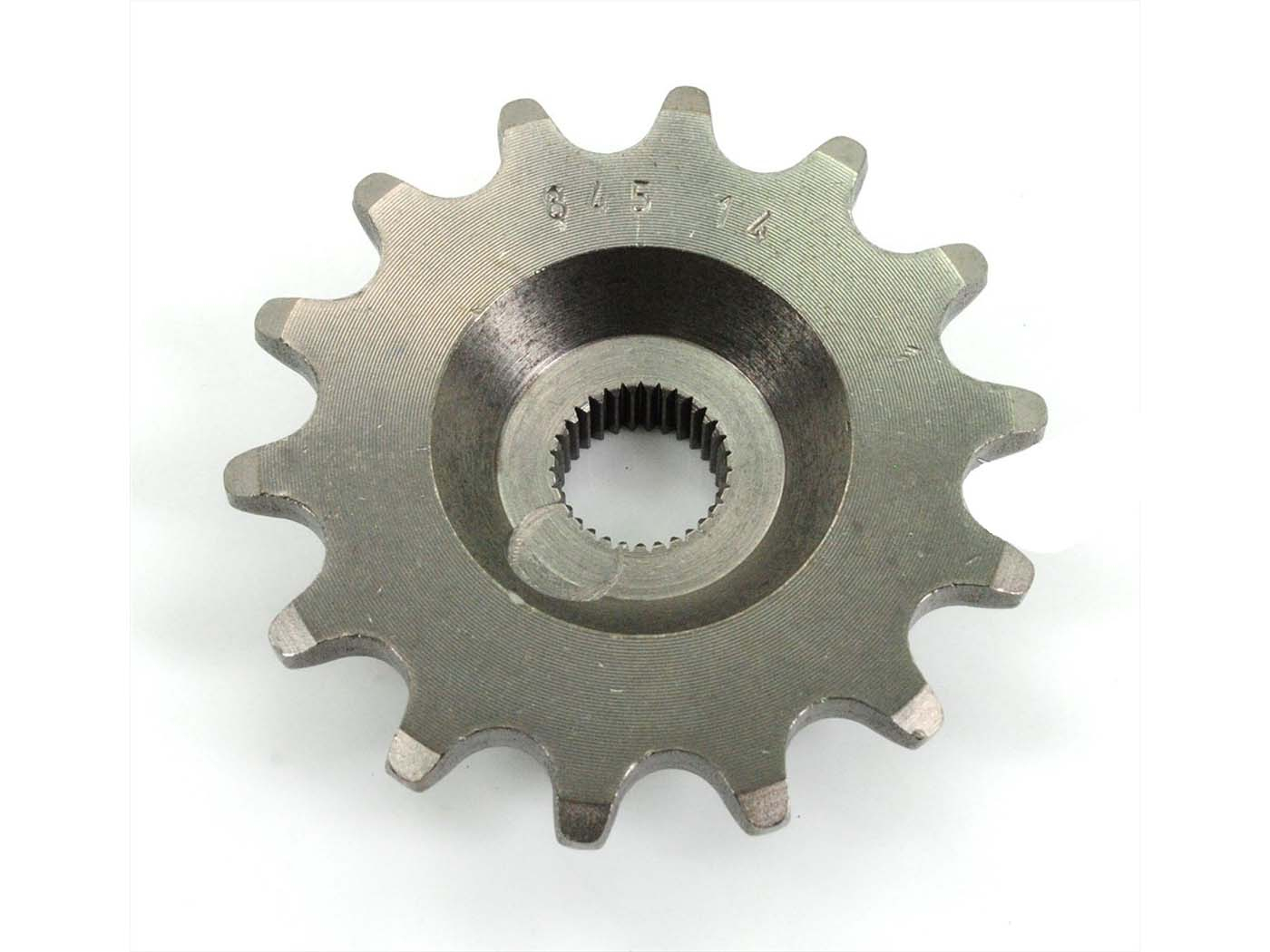 Chain Sprocket Esjot 14 Teeth Pitch 415 For CS 25, Hai C 50 Super, Sport, R 50, Sport Combinette, Super Falconette