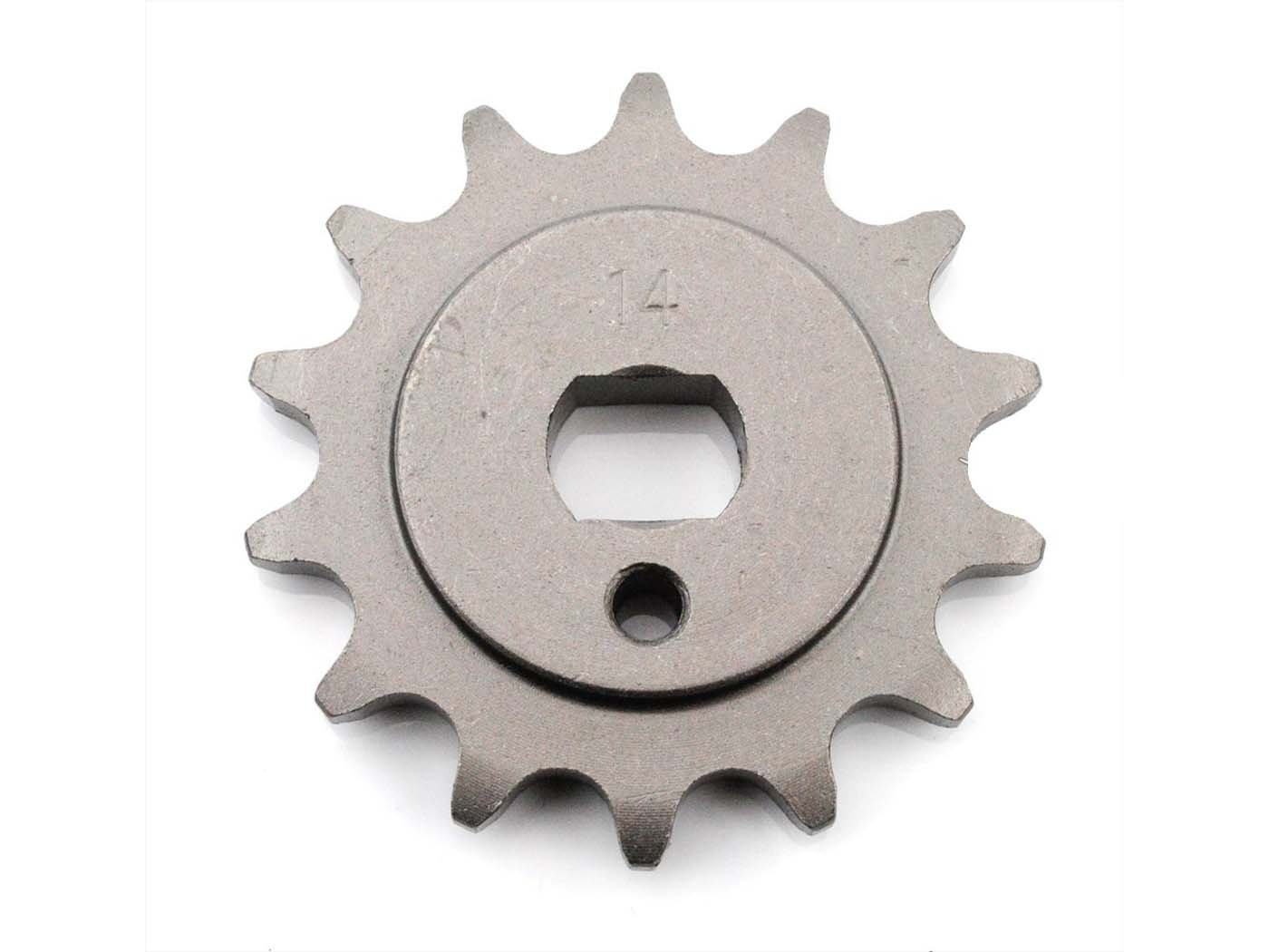 Sprocket Reinforced 14 Teeth 15x11mm 420 Chain Type For Kreidler, Florett RS, TS 66, GT, Mustang, RS-B, RSH-B, RS-L, RS-G, RSH-G, TM