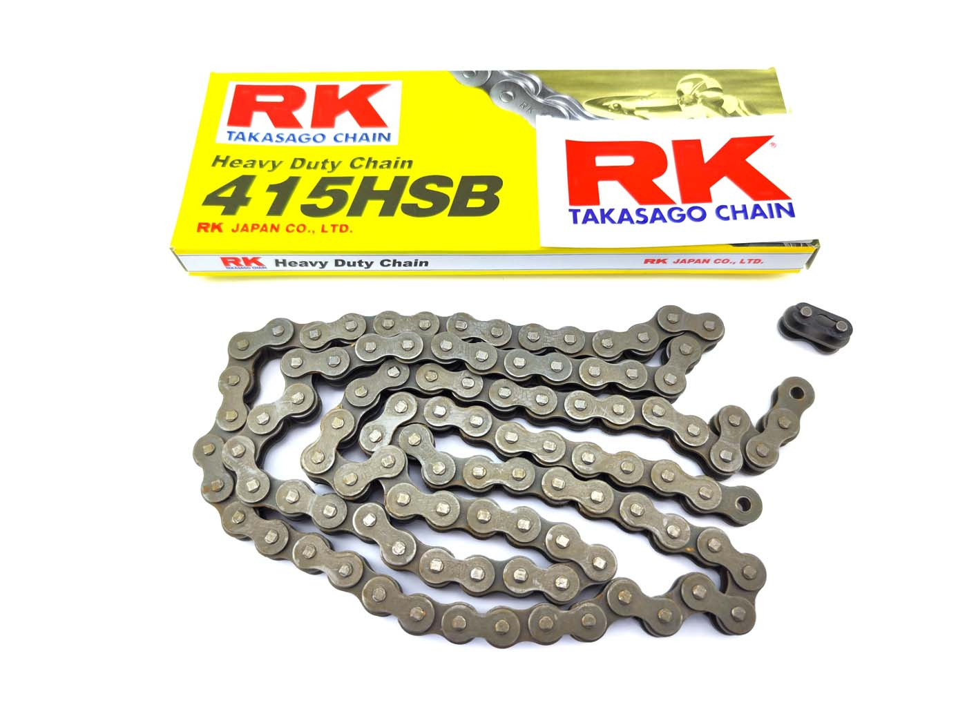 Chain Steel 415 102 Links For Kreidler Florett LF, LH, RM, RMC, K54-32 DB, DA 404, DKW Hummel, Victoria Vicky Typ 115, 155