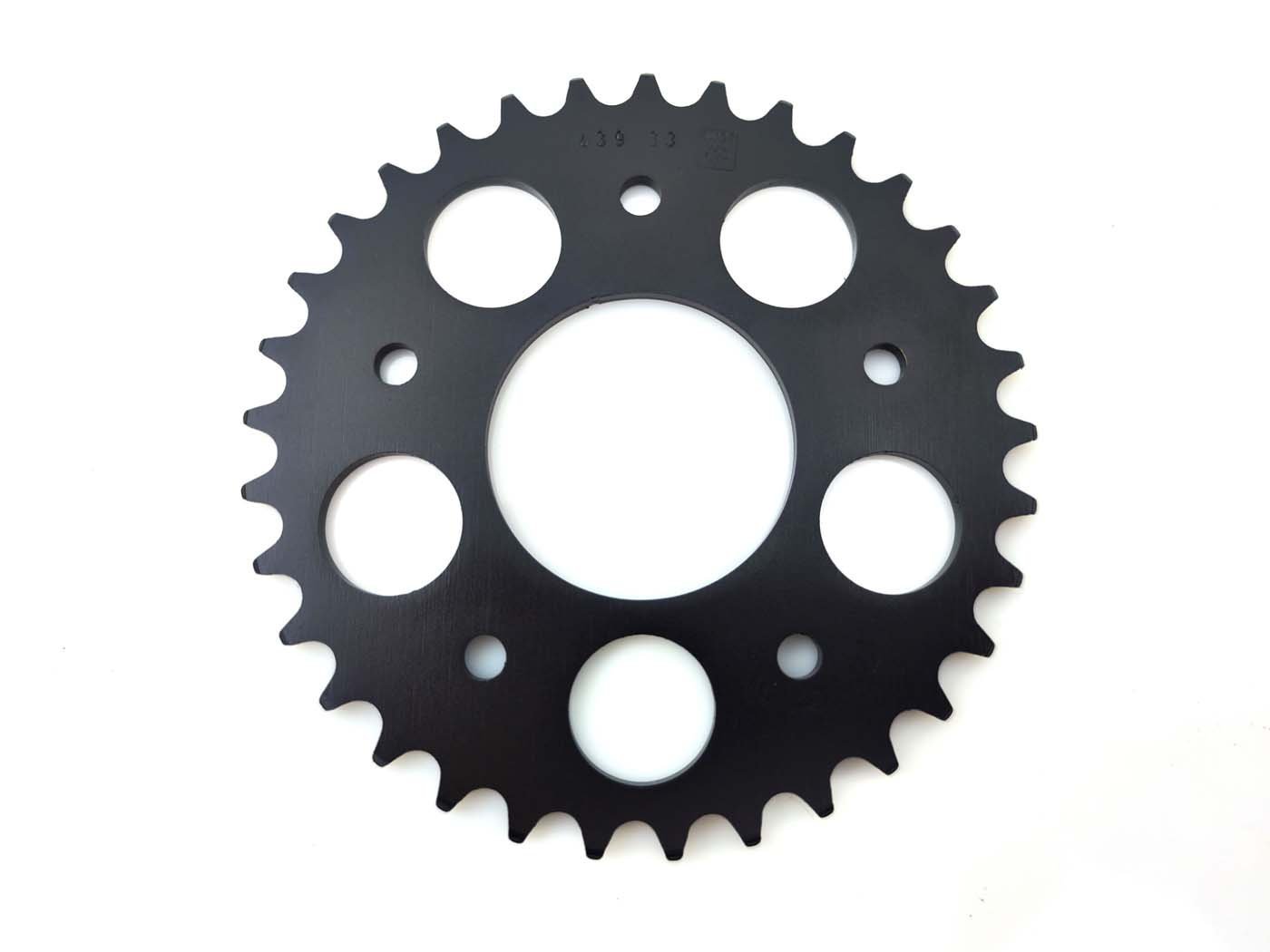 Sprocket Esjot Reinforced 33 Teeth Black For Kreidler Florett LF, LH, RMC, RM, Flory