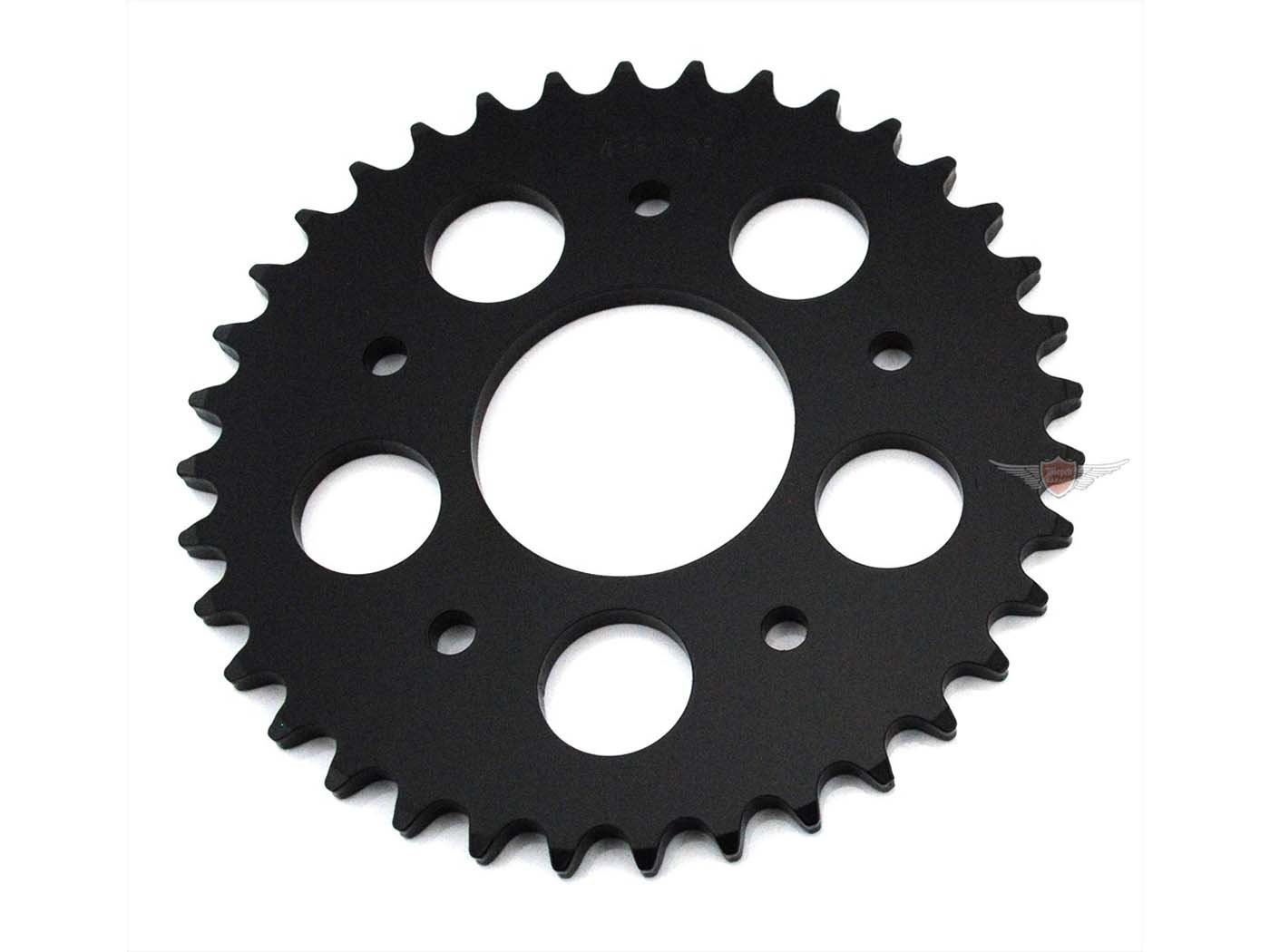 Sprocket Esjot Reinforced 36 Teeth Black For Kreidler, Florett RS, Mustang, RS-B, RSH-B, RS-L, RS-G, RSH-G, TM
