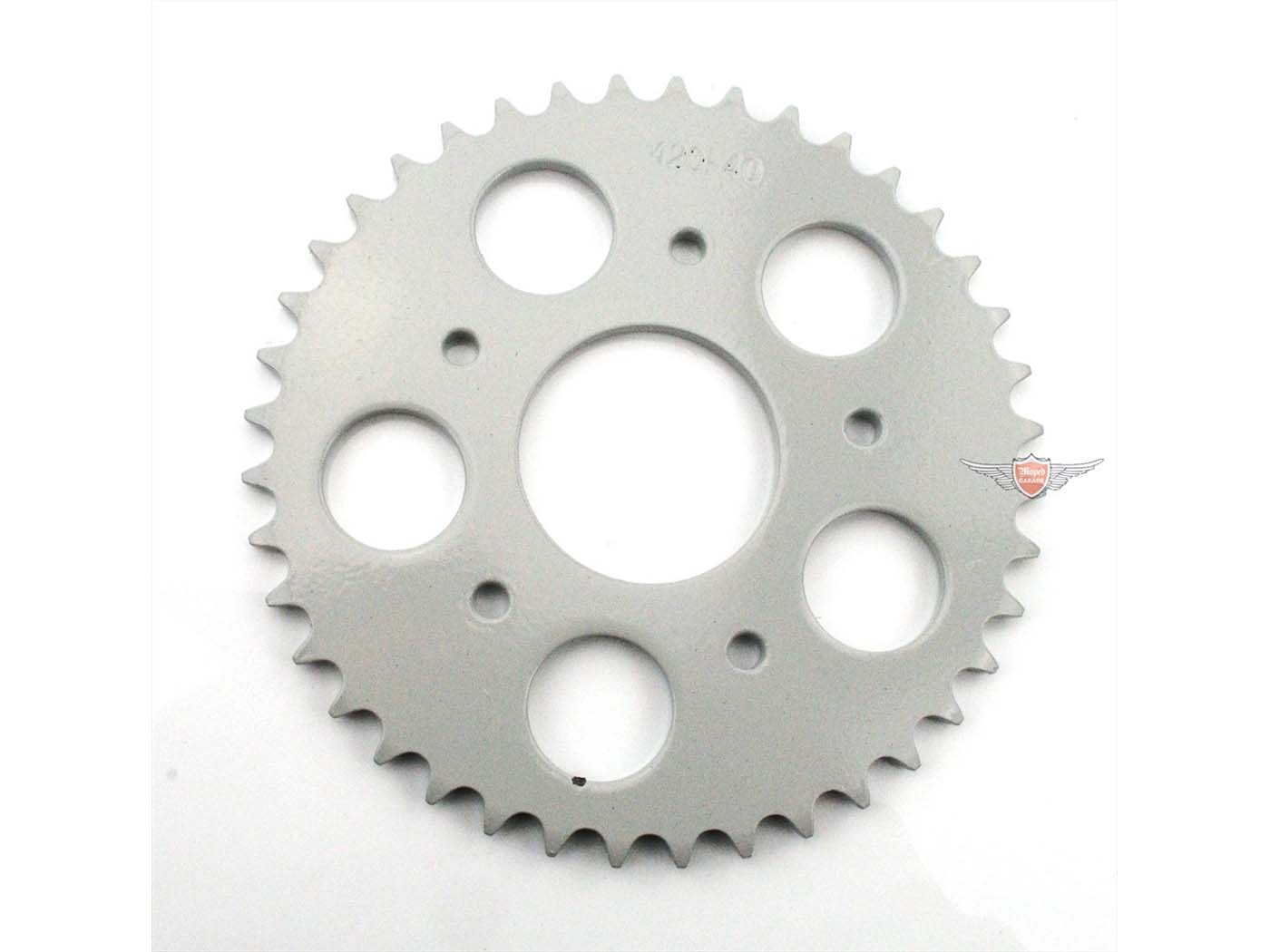 Sprocket 40 Teeth Reinforced For Kreidler Florett RS TS 5 Speed