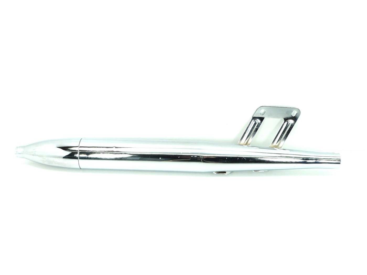 Exhaust Chrome 570mm 55mm 26mm For Zündapp, Combinette, Super Combinette
