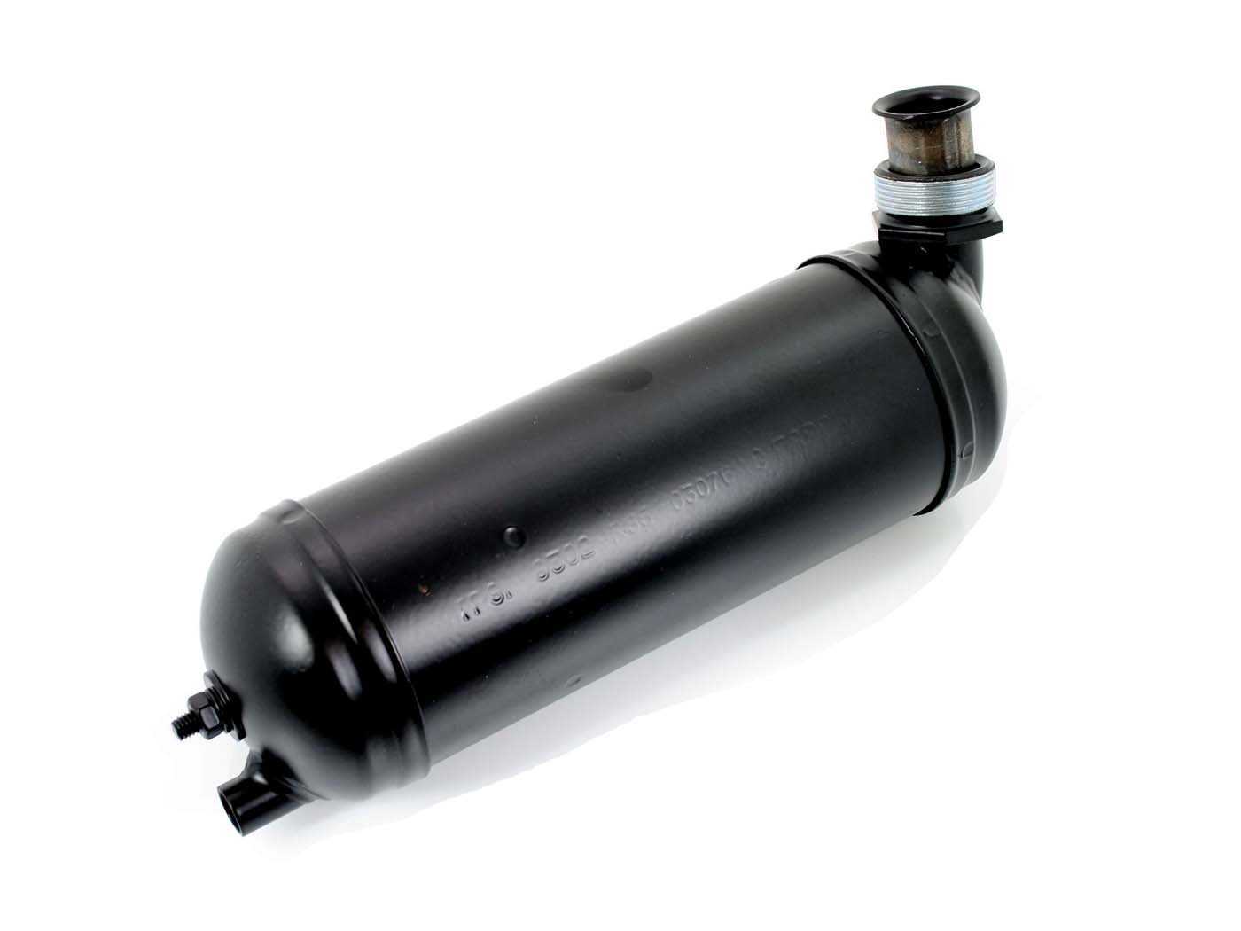 Exhaust Silencer Black 230mm 70mm 32mm Thread For Peugeot 101, 102