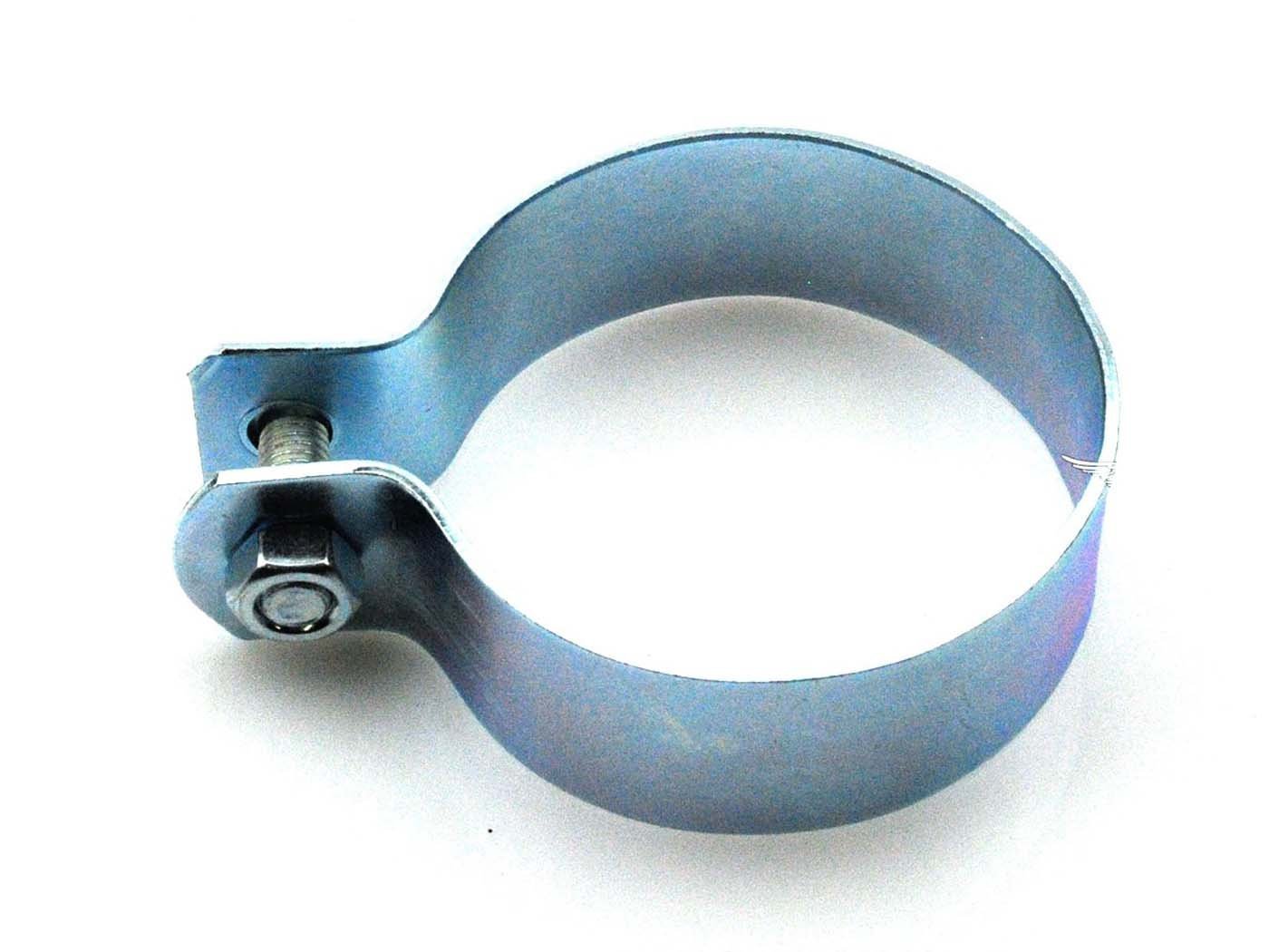 Exhaust Clamp Galvanized 70mm For Zündapp CS 25, 50, Type 448, ZD GTS, KS, C, Kreidler, Hercules, Puch, Simson, KTM