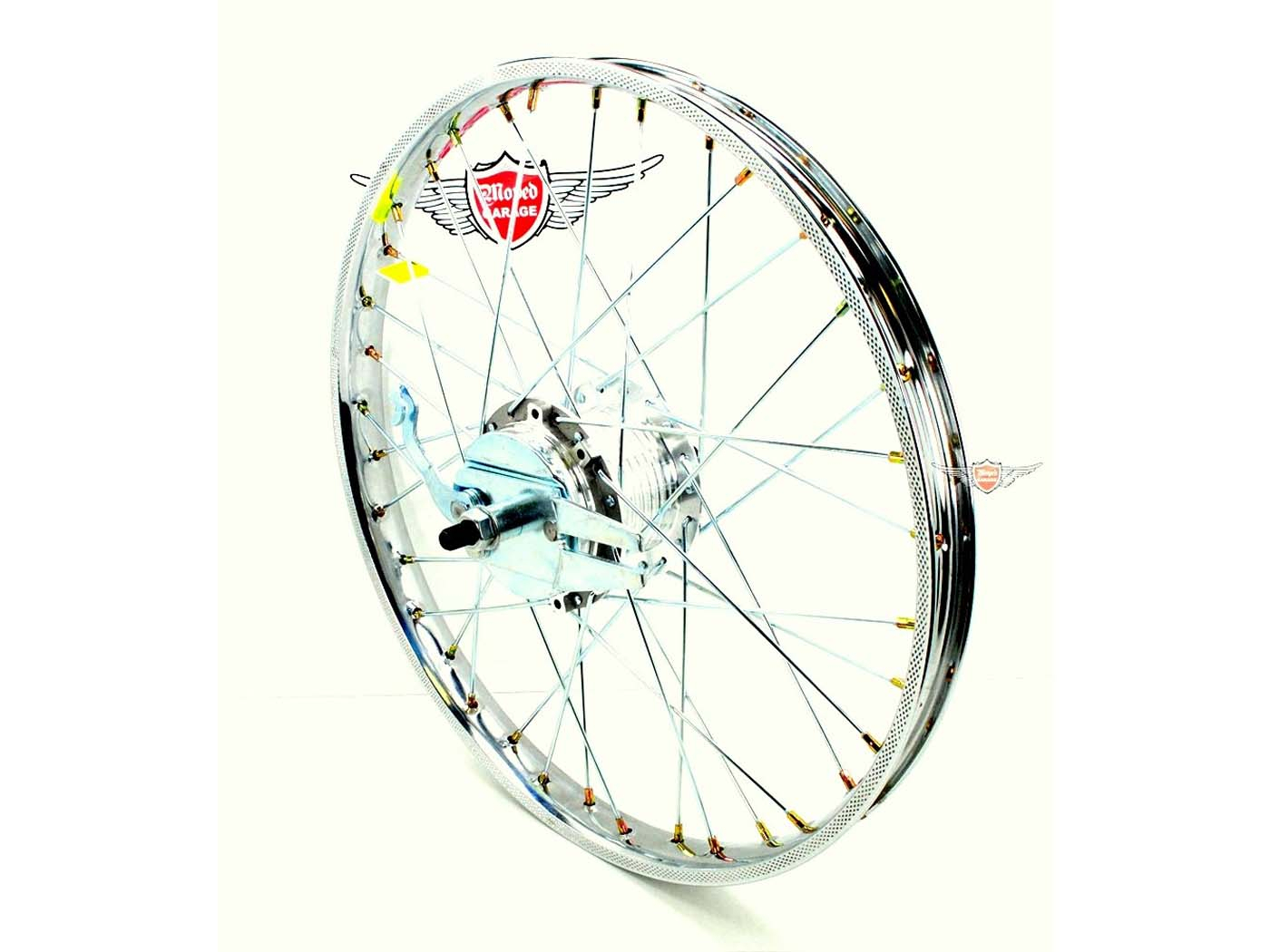 Rear Wheel Rim Wheel With Hub Spoke Complete 17 Inch For Puch Maxi Moped Moped