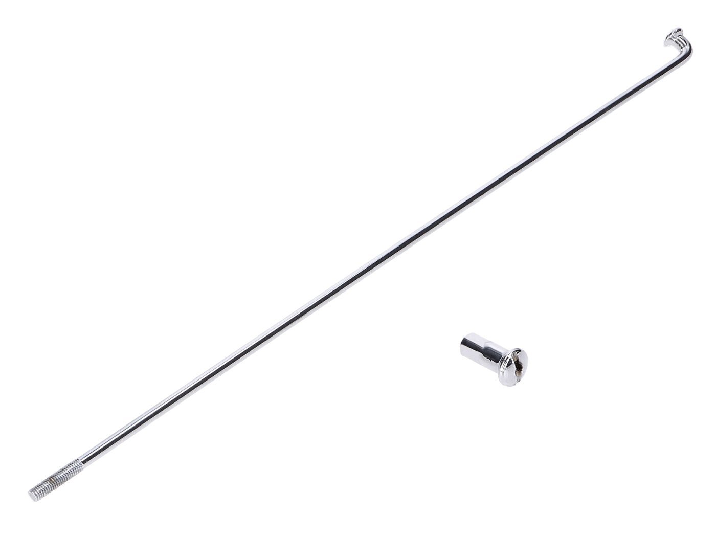Spoke With Nipple For Front Wheel Outer 210x2,6mm M3 For Hercules 221 MF