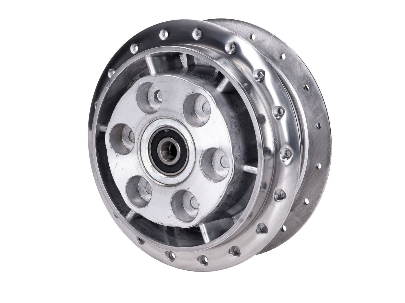 Wheel Hub 120mm Aluminum For Zündapp C 50 Super, KS Super SL, Sport