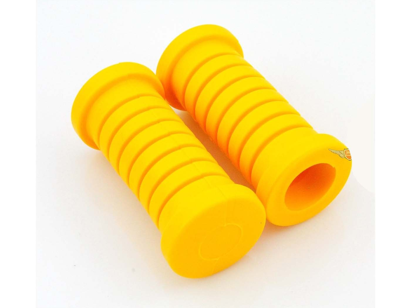 Passenger Footrests Rubber Set Yellow For Simson Schwalbe Star S50 S51 S70 KR 51 53