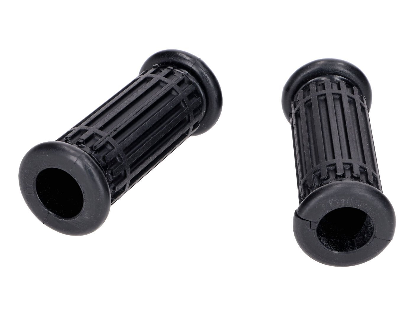 Footrests Drilastic Rubber Black Set (2 Pieces) For Zündapp, KS 125 Sport